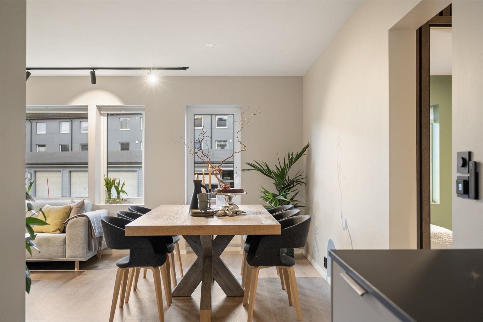 Leiligheten har og smartstyring på lys! (Plejd) Galleribilde