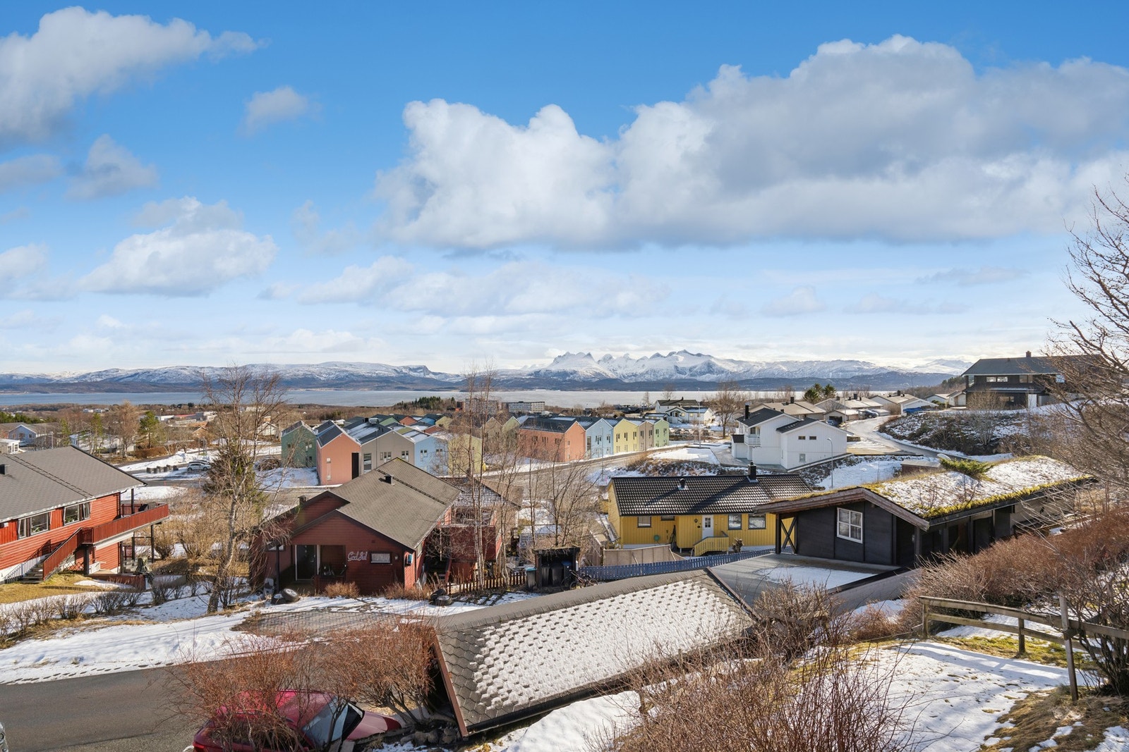 Flotte utsiktsforhold fra boligen. Galleribilde
