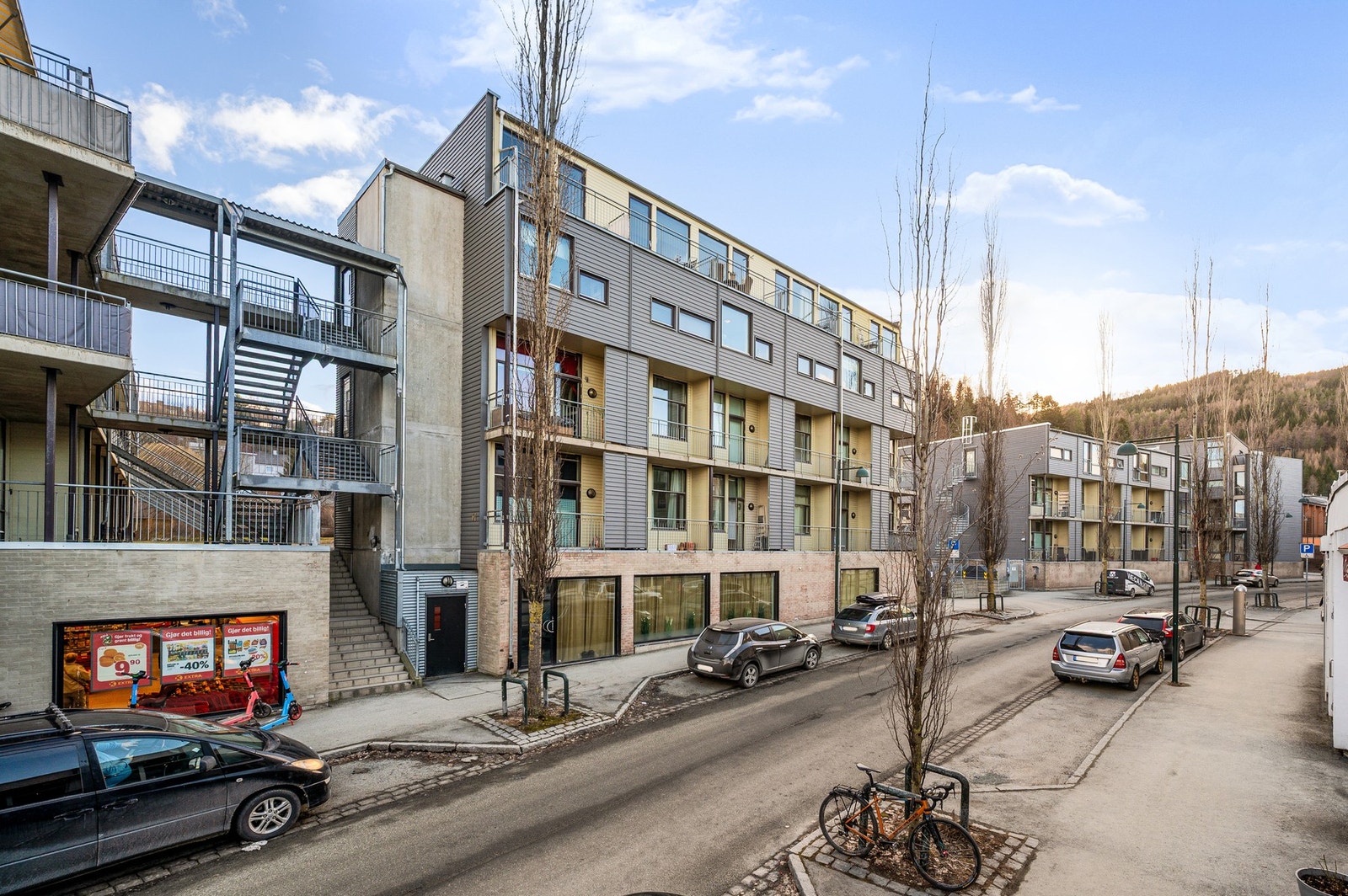 Fasaden fra nordsiden. Galleribilde