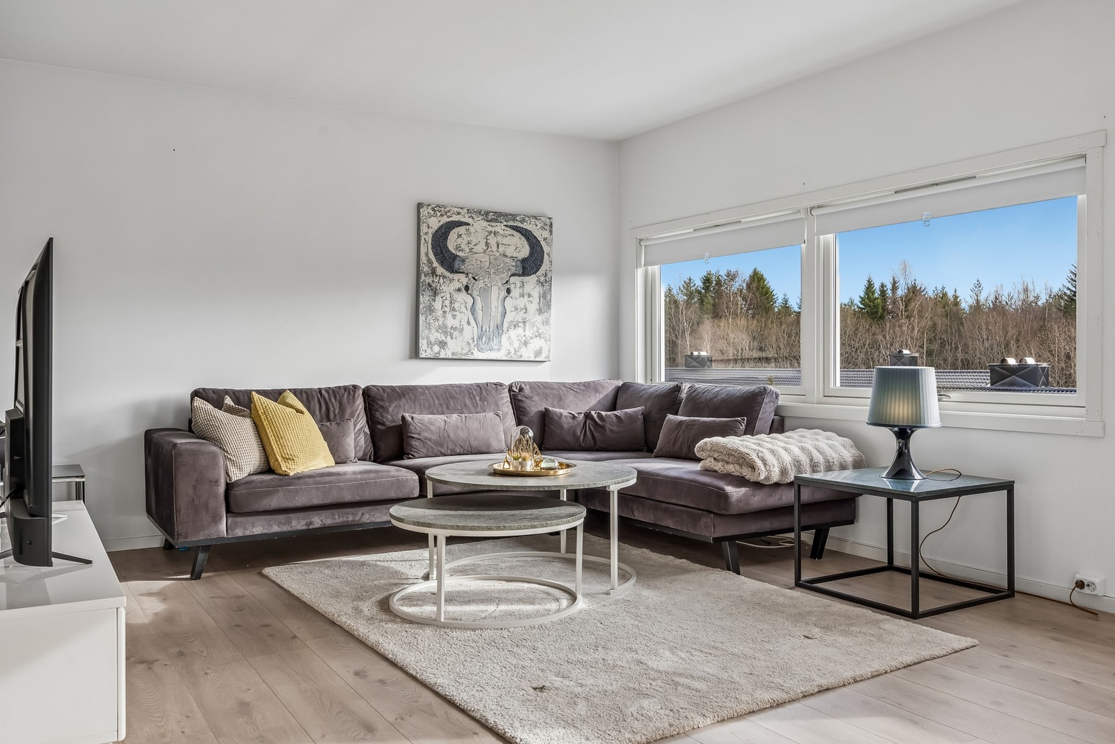 Området oppleves lyst og trivelig, med nærhet til vindusflater som gir godt med dagslys og en åpen romfølelse. Galleribilde