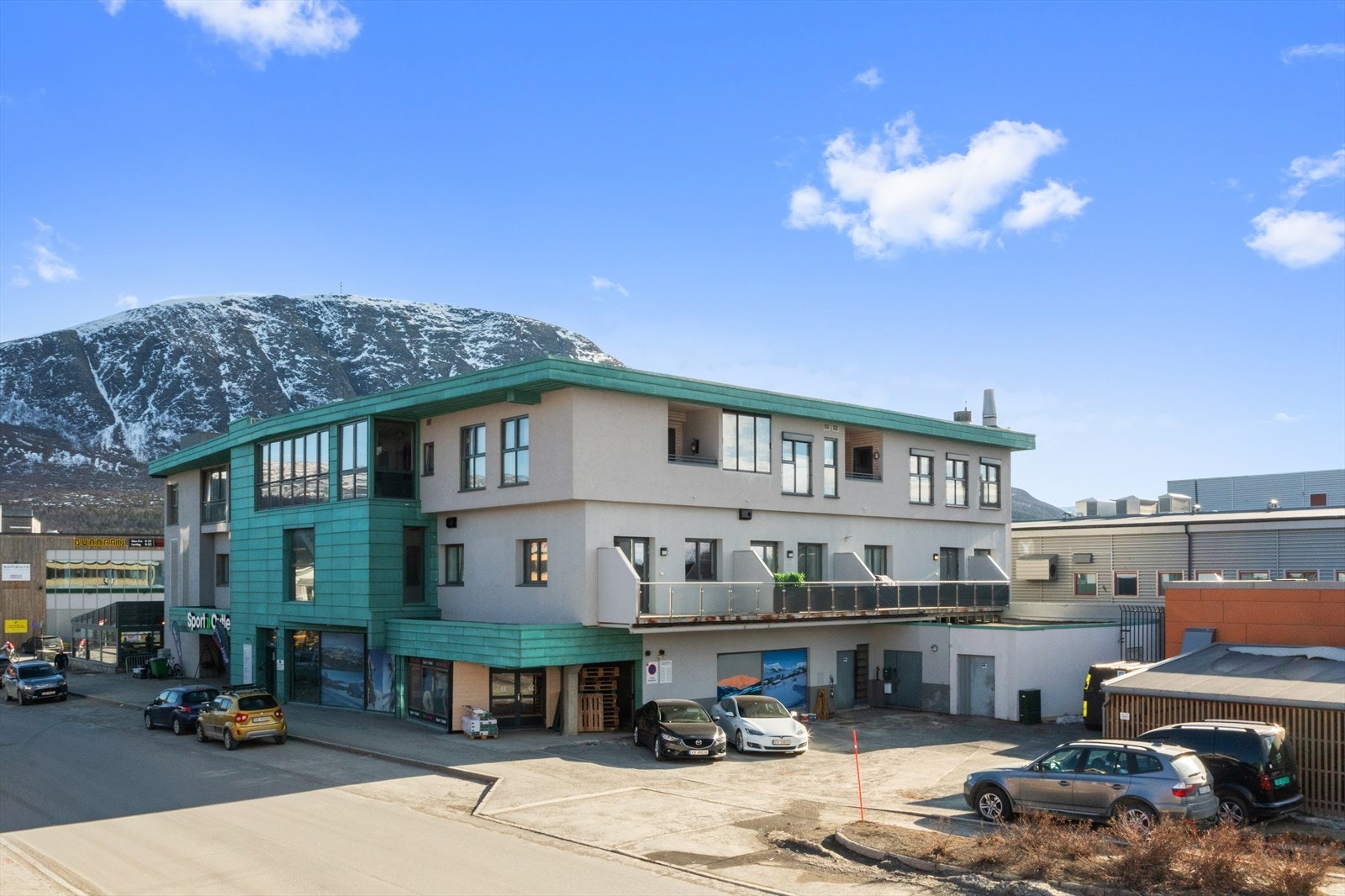 Dronefoto Galleribilde