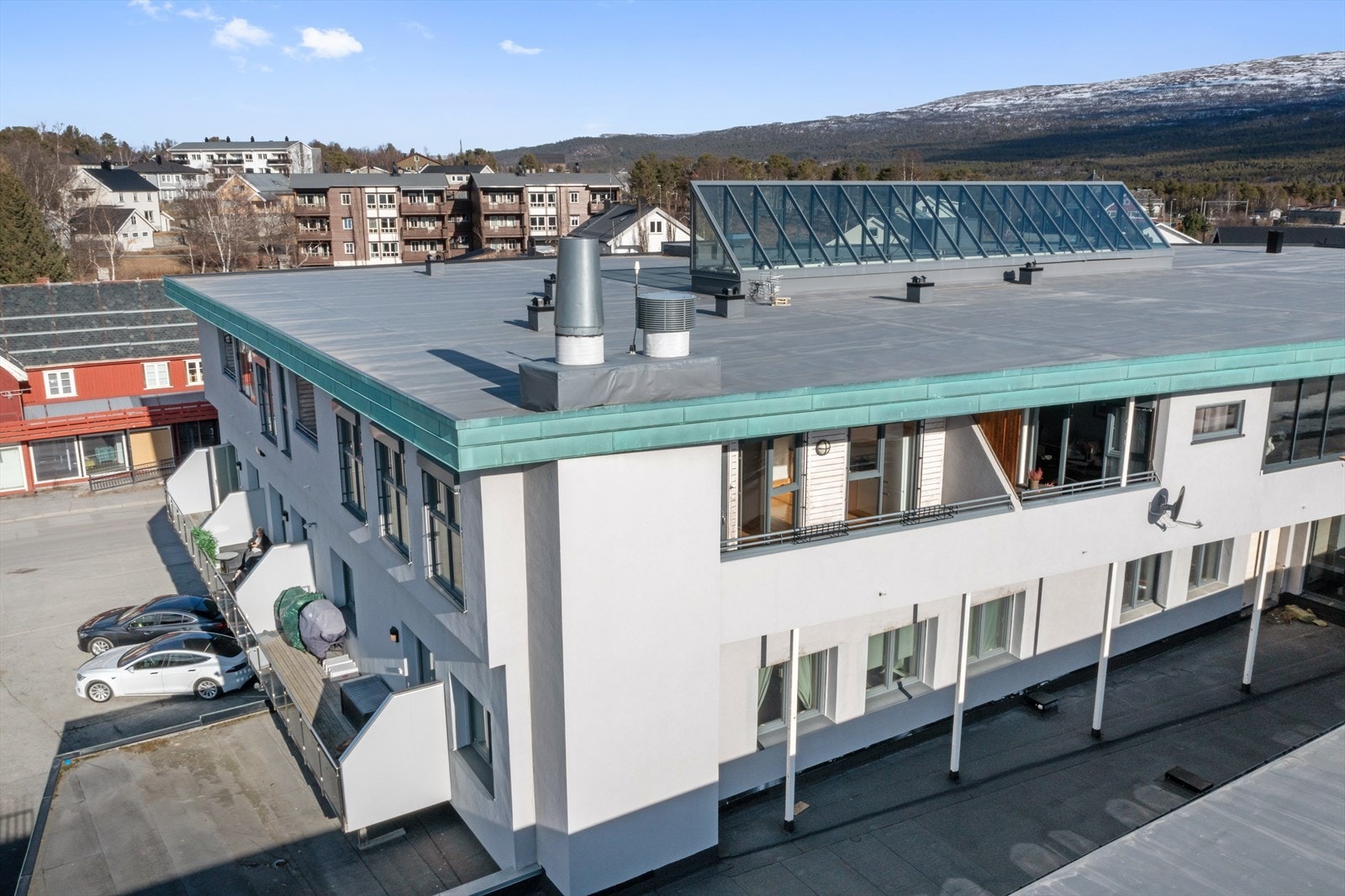 Dronefoto Galleribilde