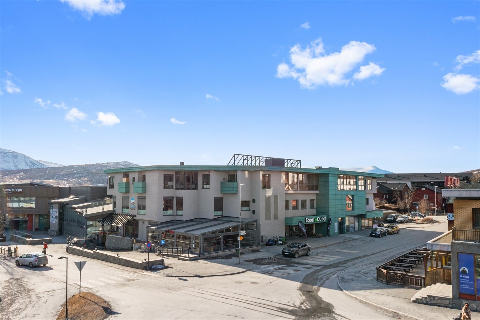 Dronefoto Galleribilde