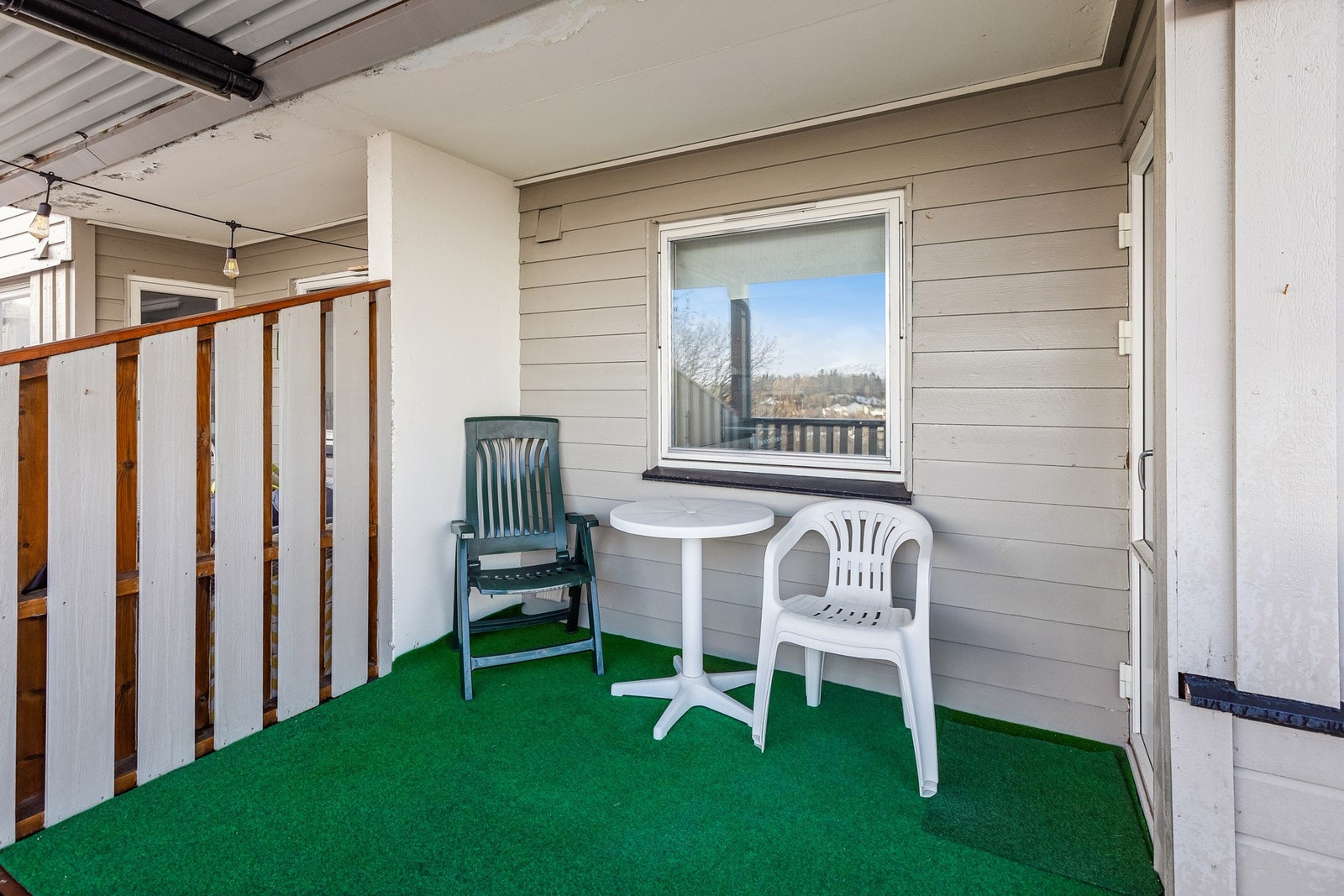 Her kan man sitte ganske uforstyrret. Galleribilde