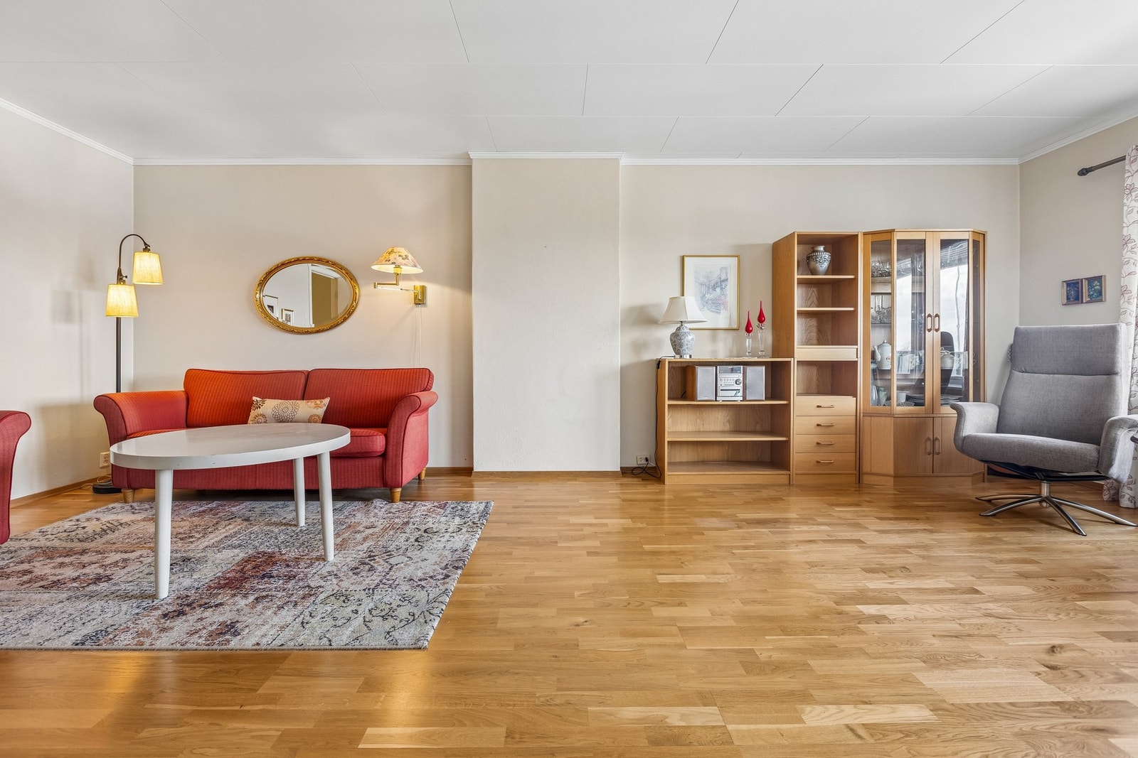 Oversiktsbilde av stuen. Galleribilde