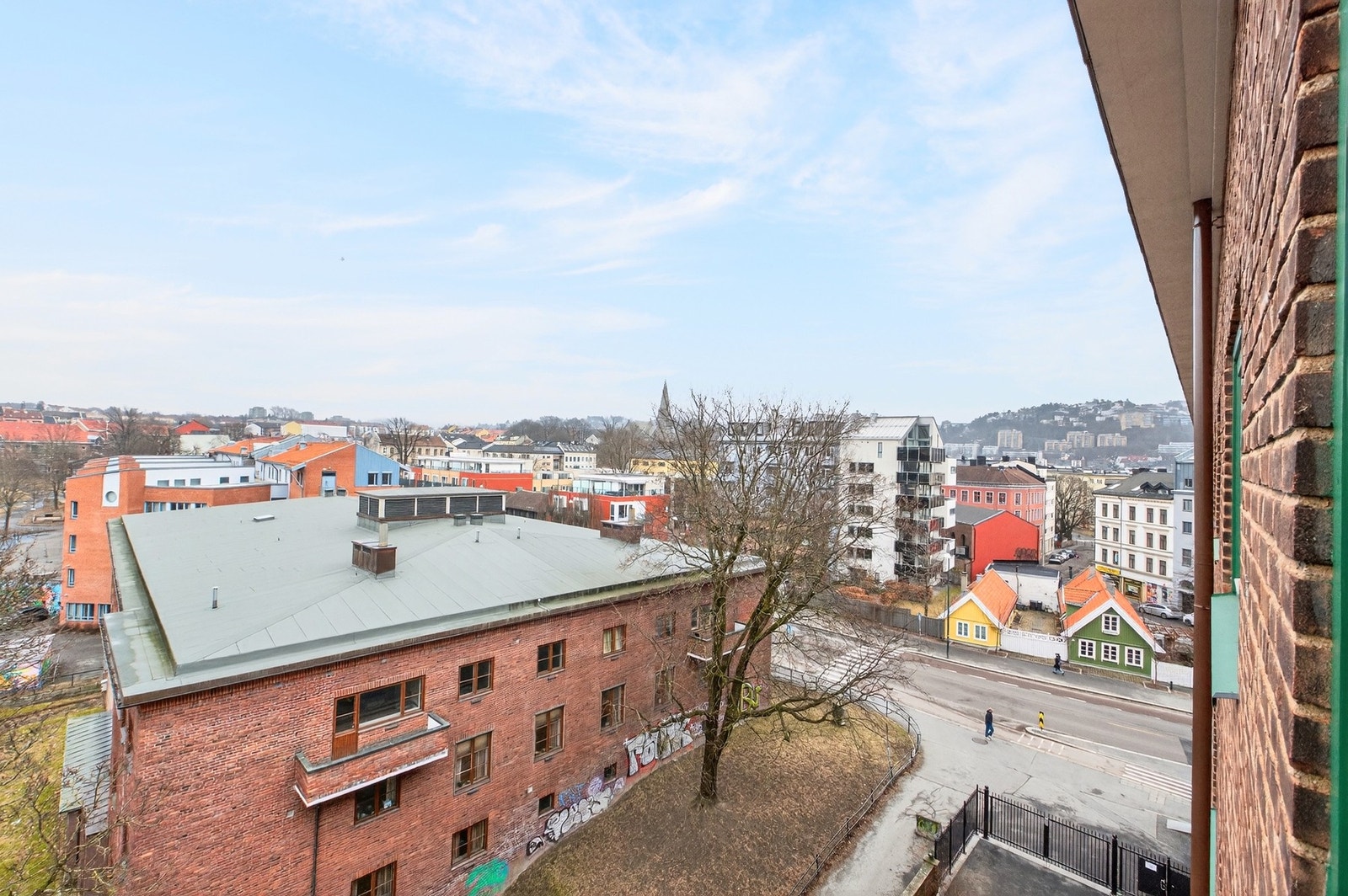 Utsikt mot Vålerenga. Galleribilde