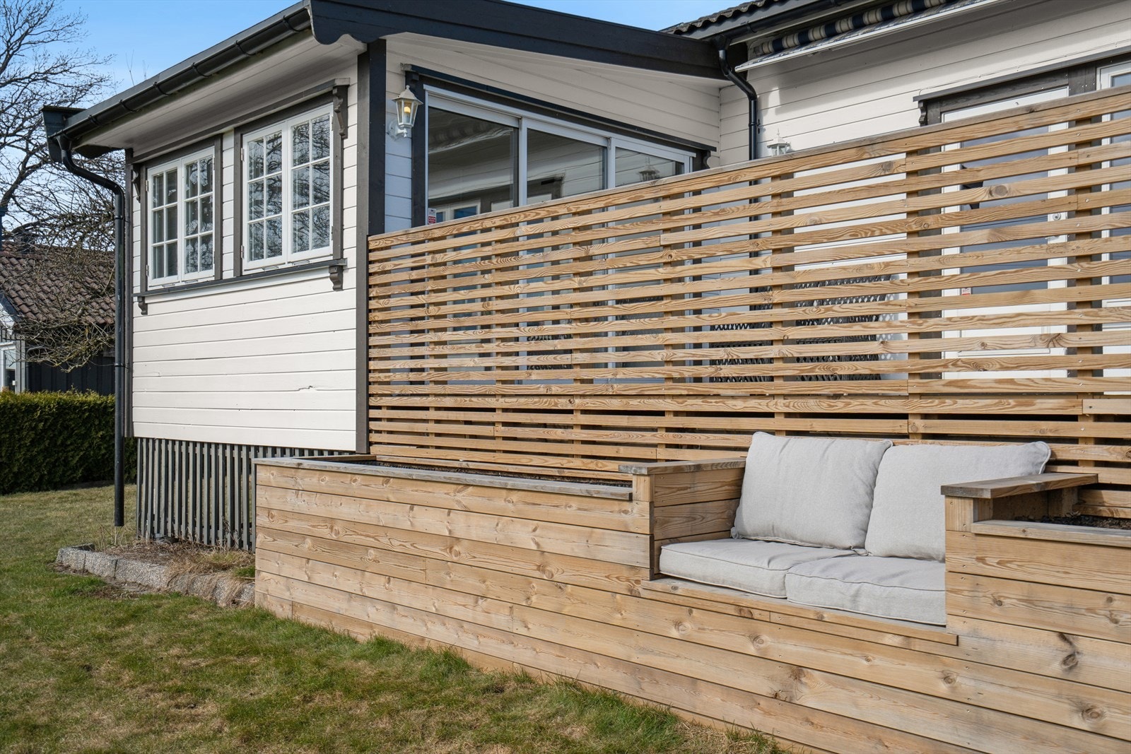 Uteområdene er pent opparbeidet Galleribilde