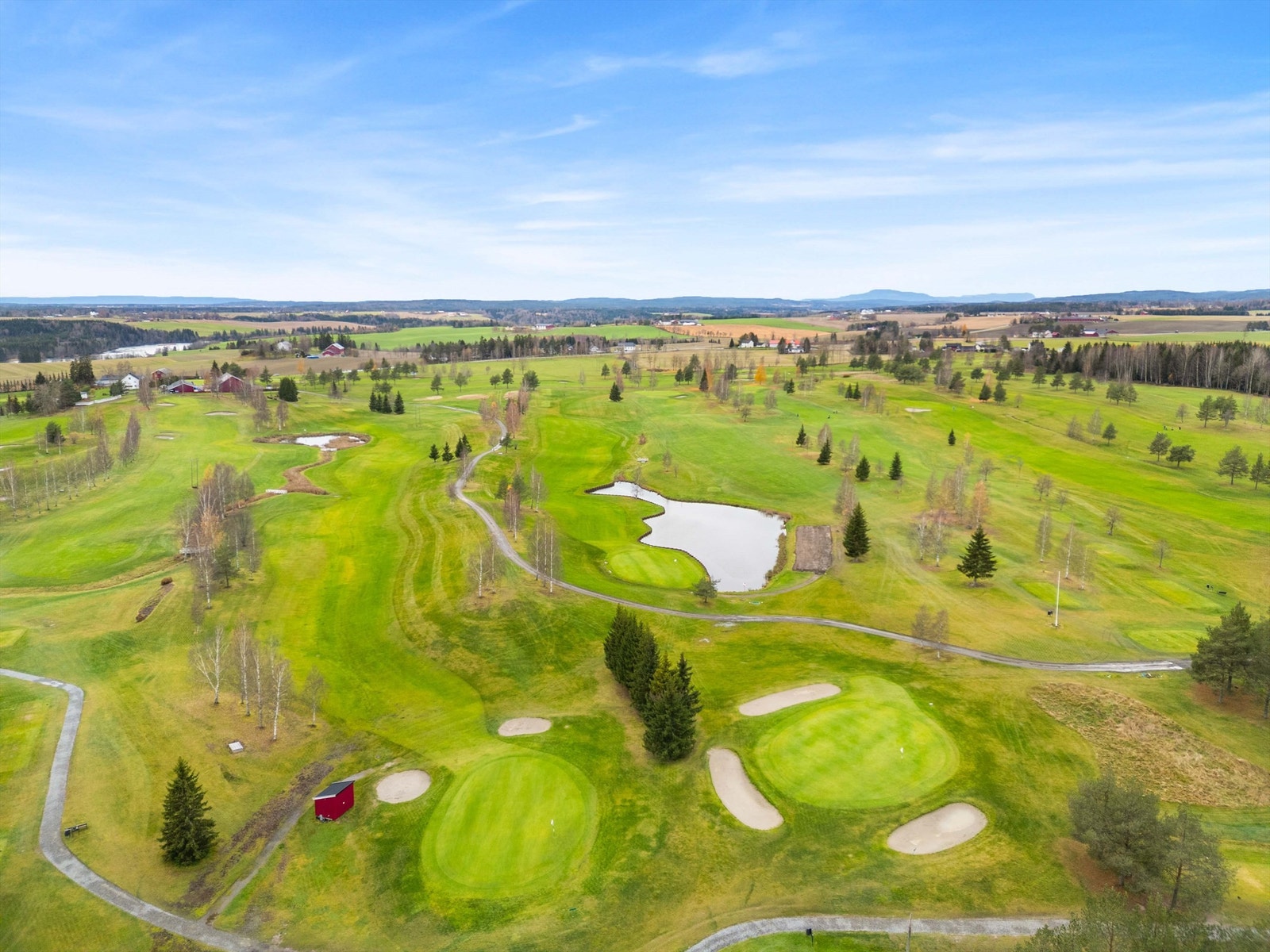 Golfbane i nærområdet - Nes Golfklubb på Vormsund. Galleribilde