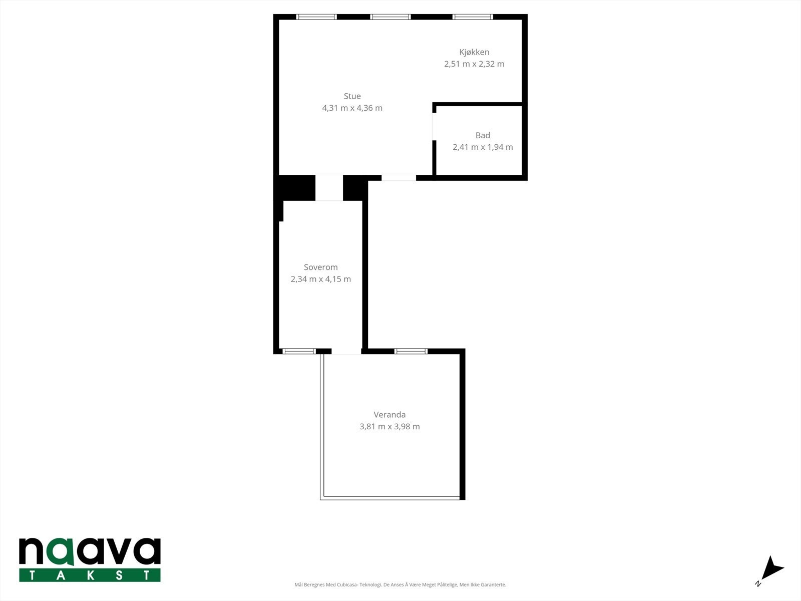 Planskisse Galleribilde