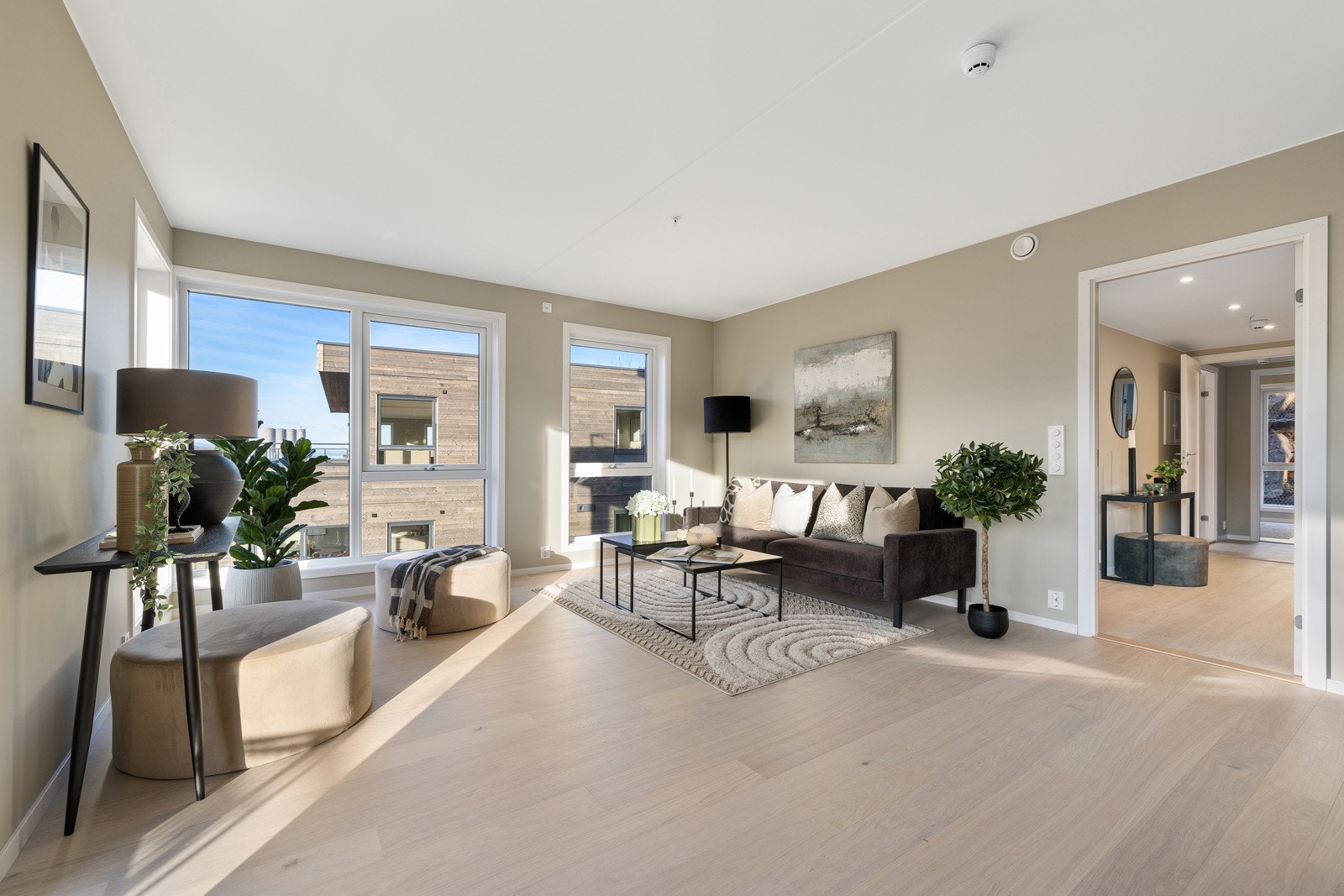 Lys stue Galleribilde