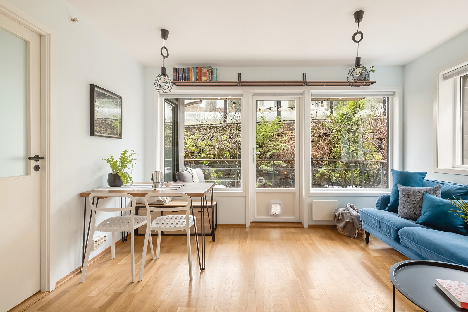 Fra stuen er det utgang til en romslig balkong på 8,1 m². Galleribilde