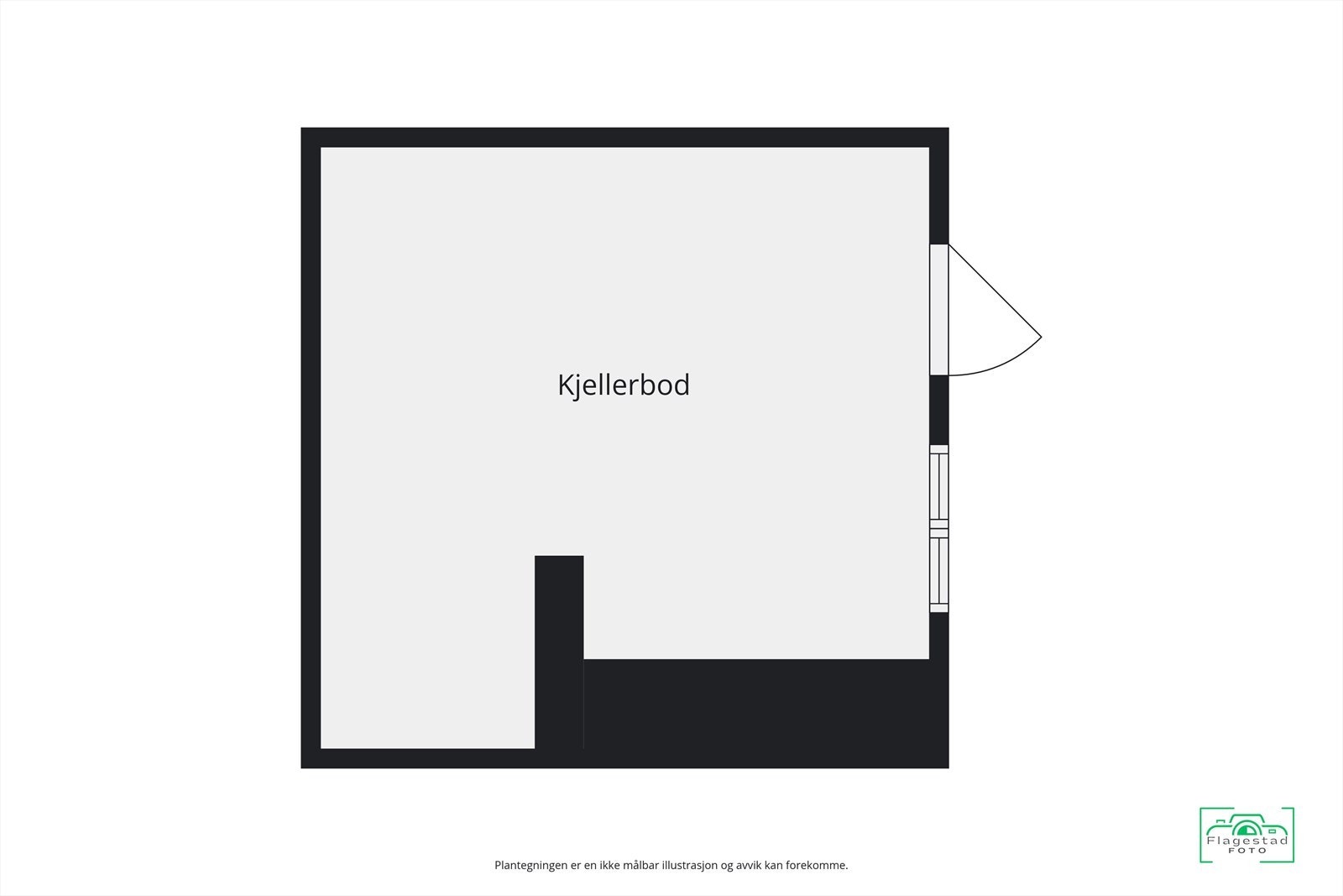 Plantegning kjeller Galleribilde