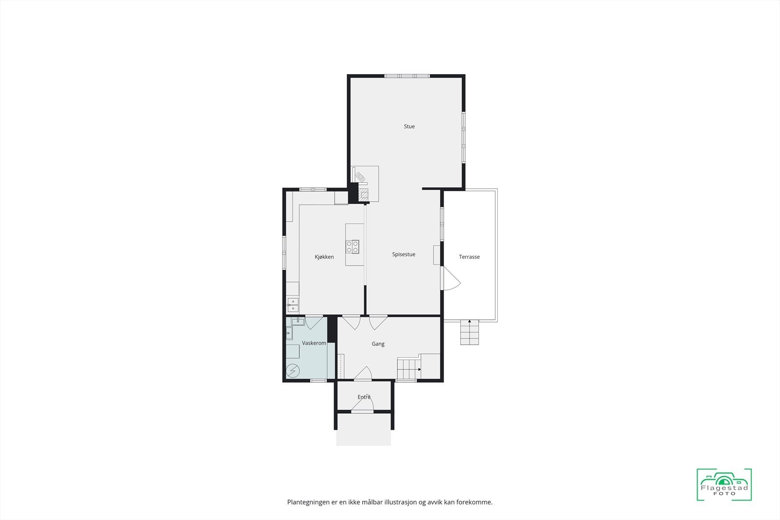Plantegning hovedplan Galleribilde