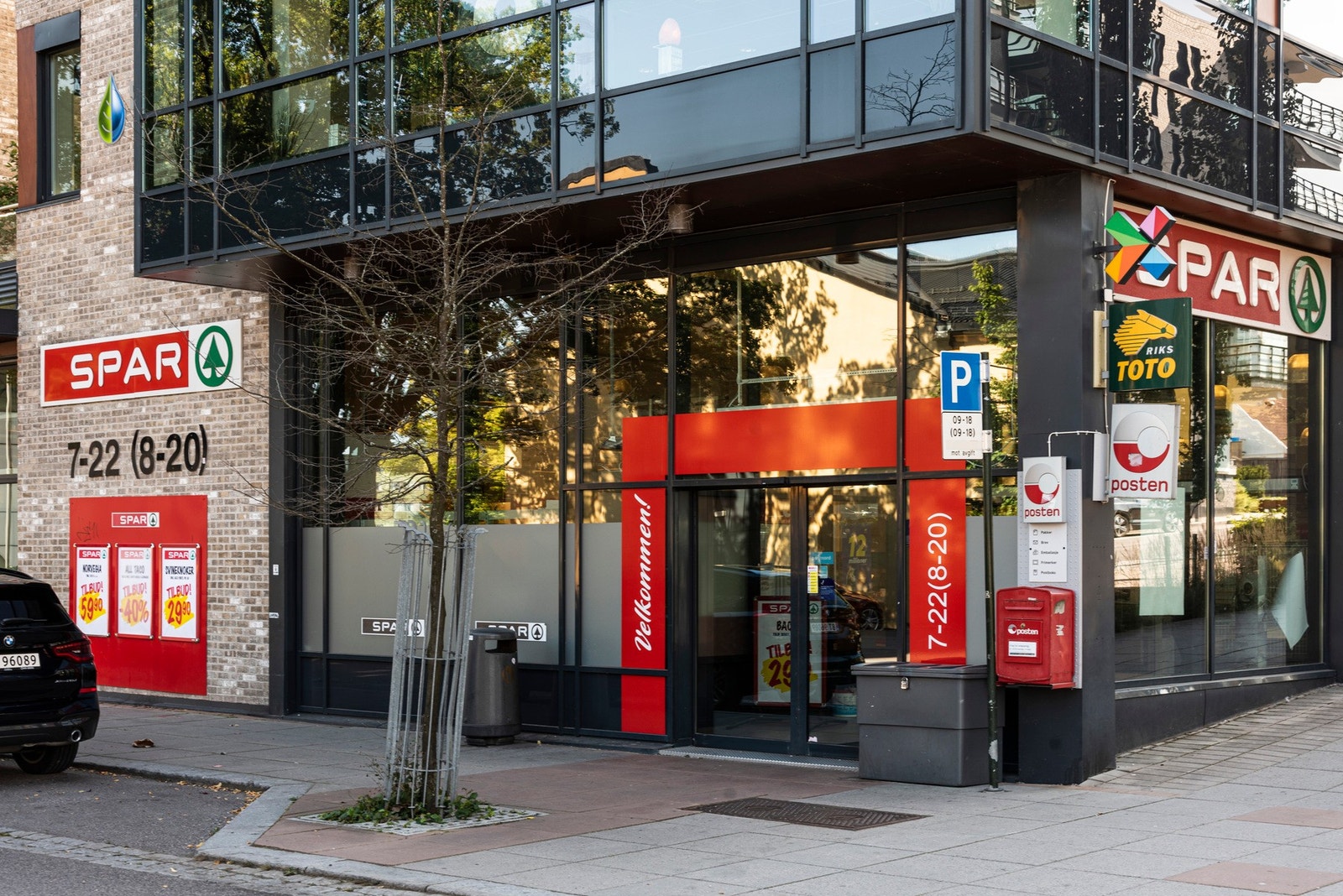 Butikk rett ved leiligheten Galleribilde