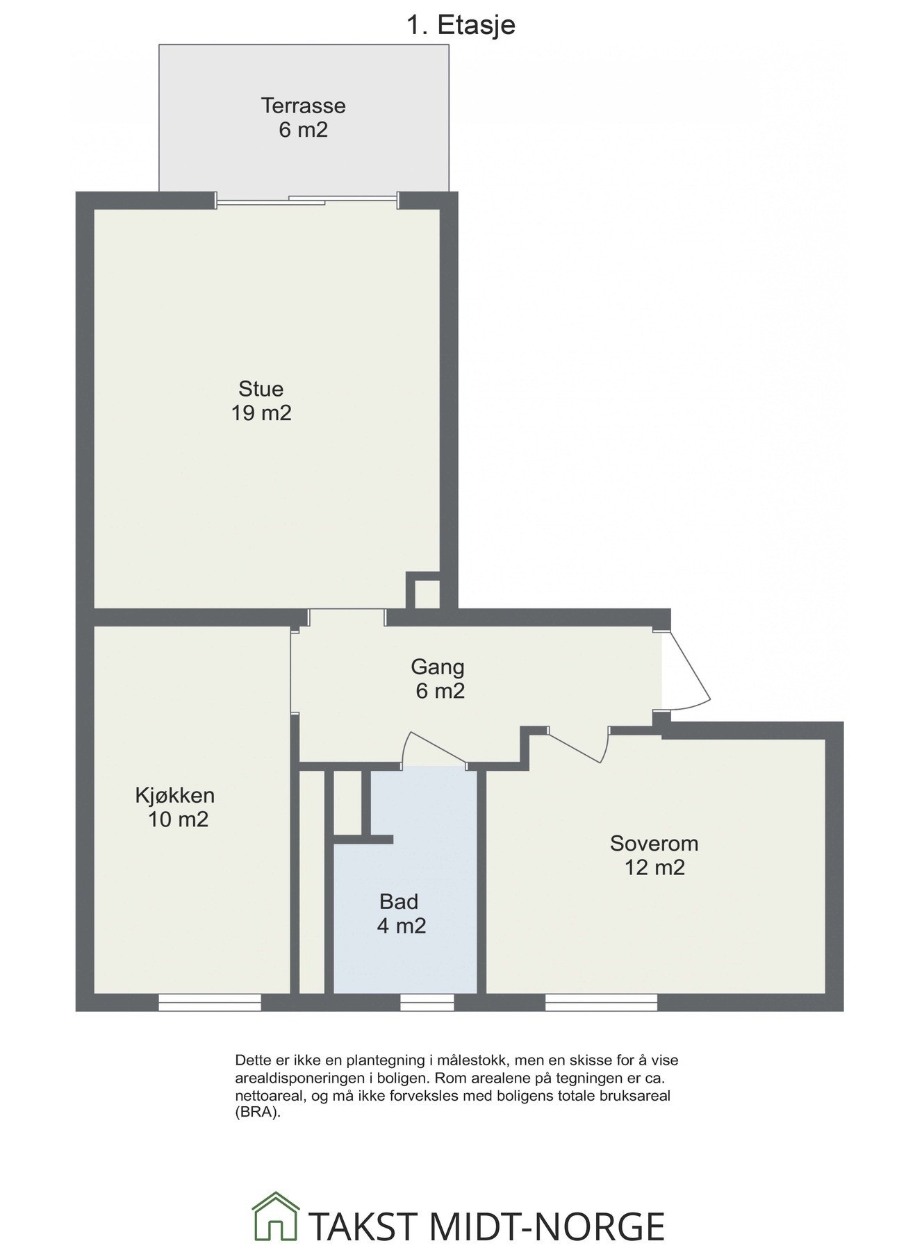 Plantegning. Galleribilde