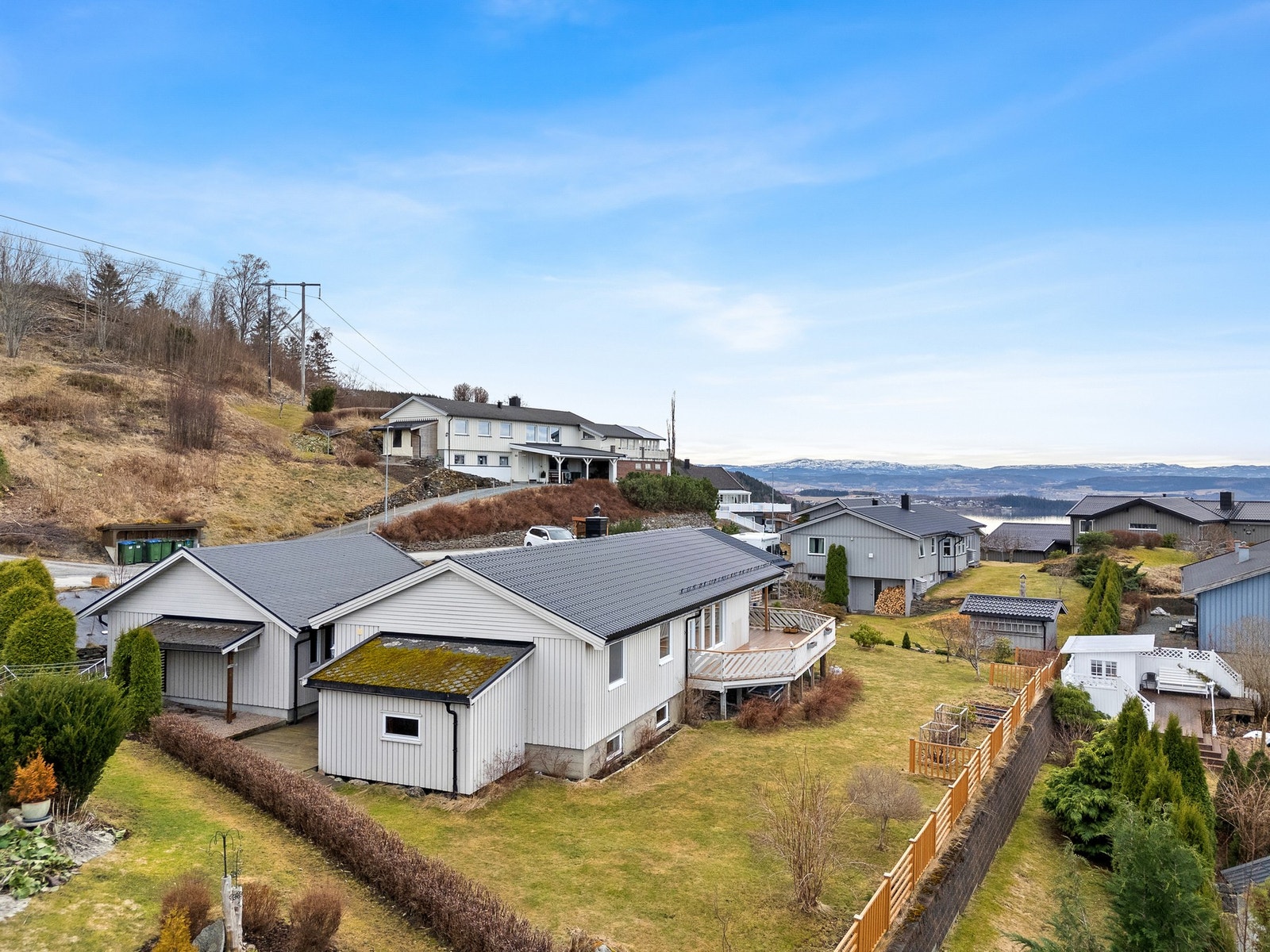 Romslig tomt som er opparbeidet. Galleribilde