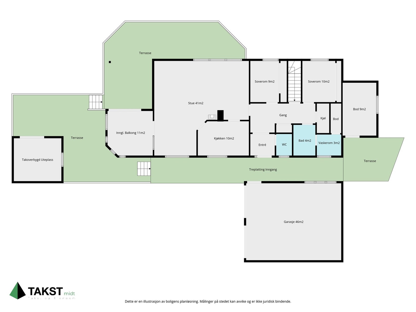 Planskisse. Galleribilde