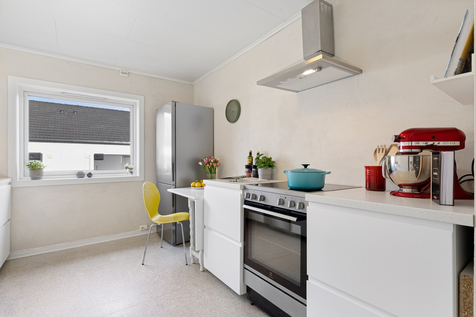 Kjøkkenet er på 10,4 kvm. Galleribilde