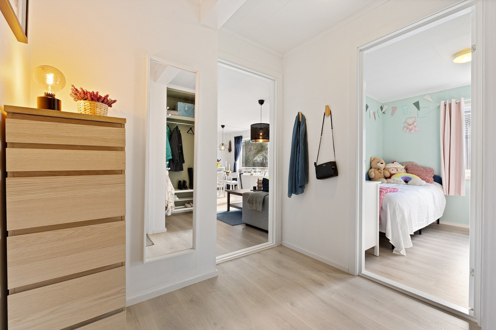 Gode muligheter for oppbevaring. Galleribilde