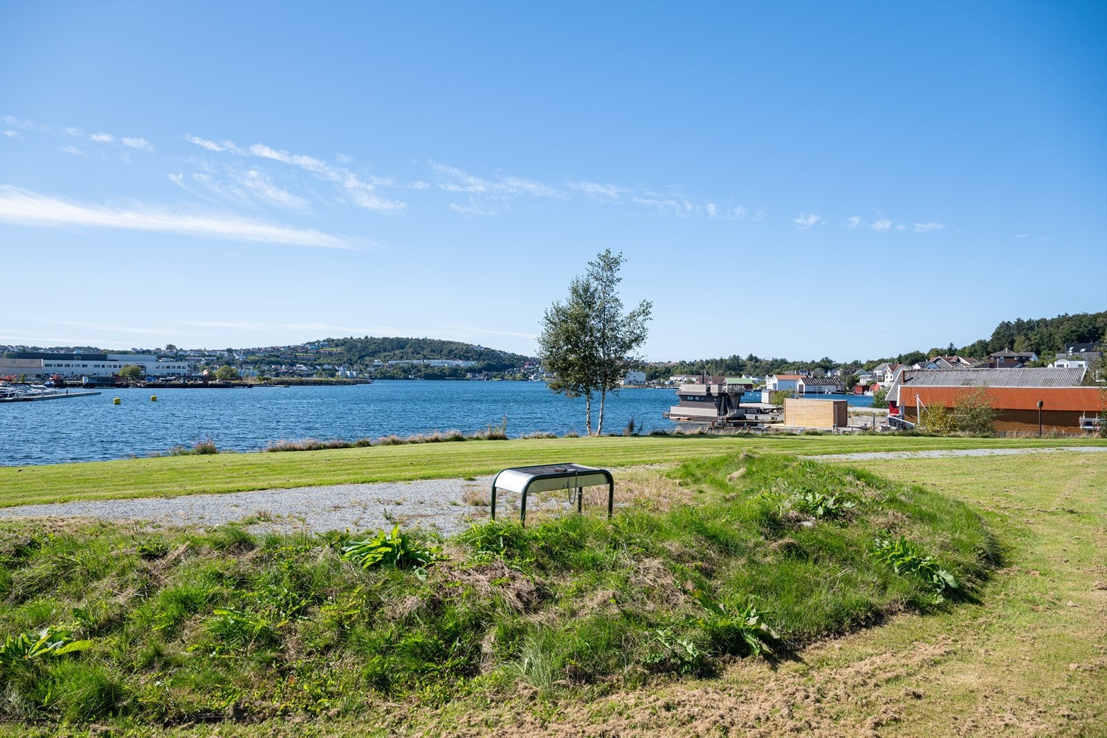 Her kan du gå kjekke turer i flotte omgivelser. Galleribilde