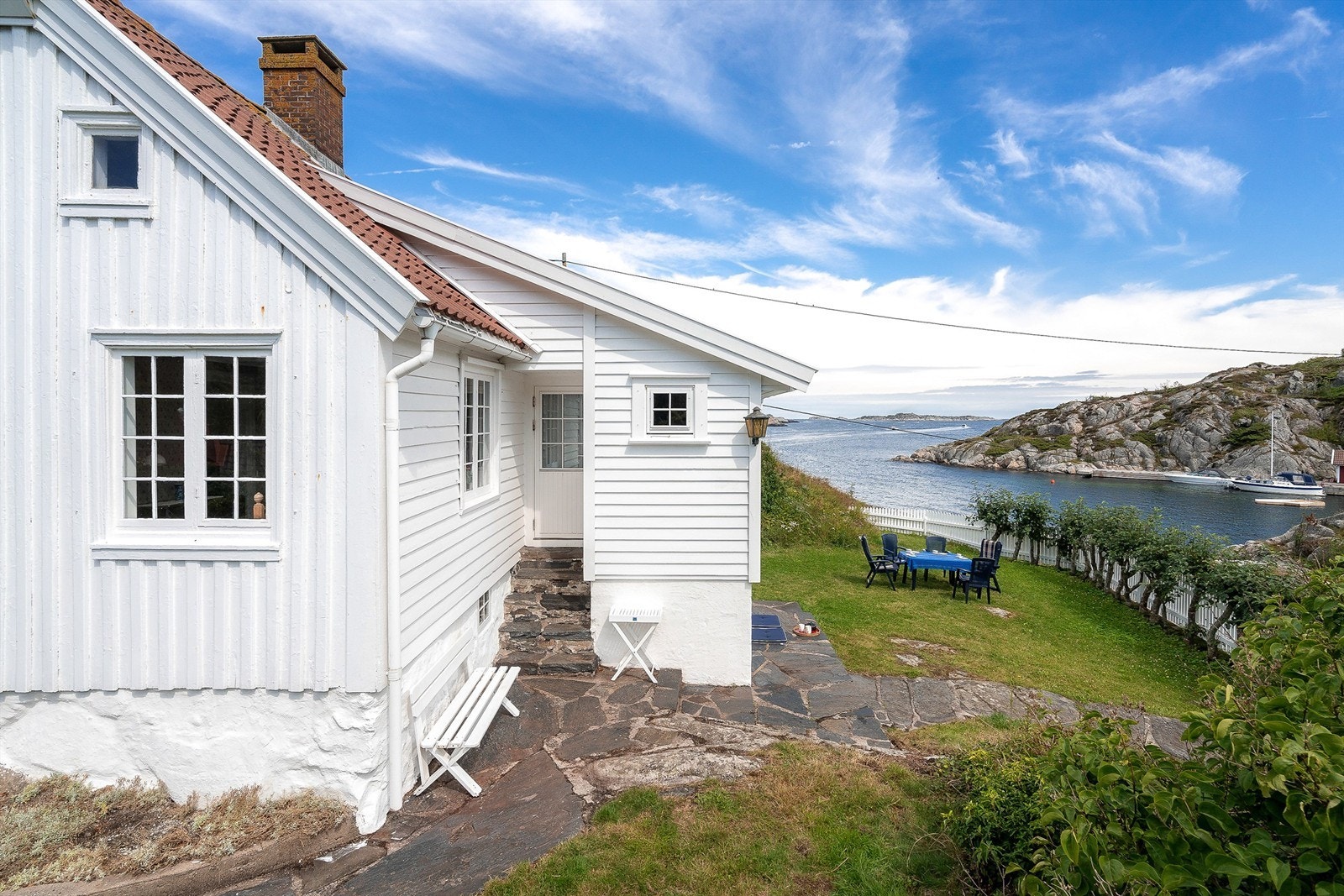 Fra inngangspartiet til huset. Galleribilde