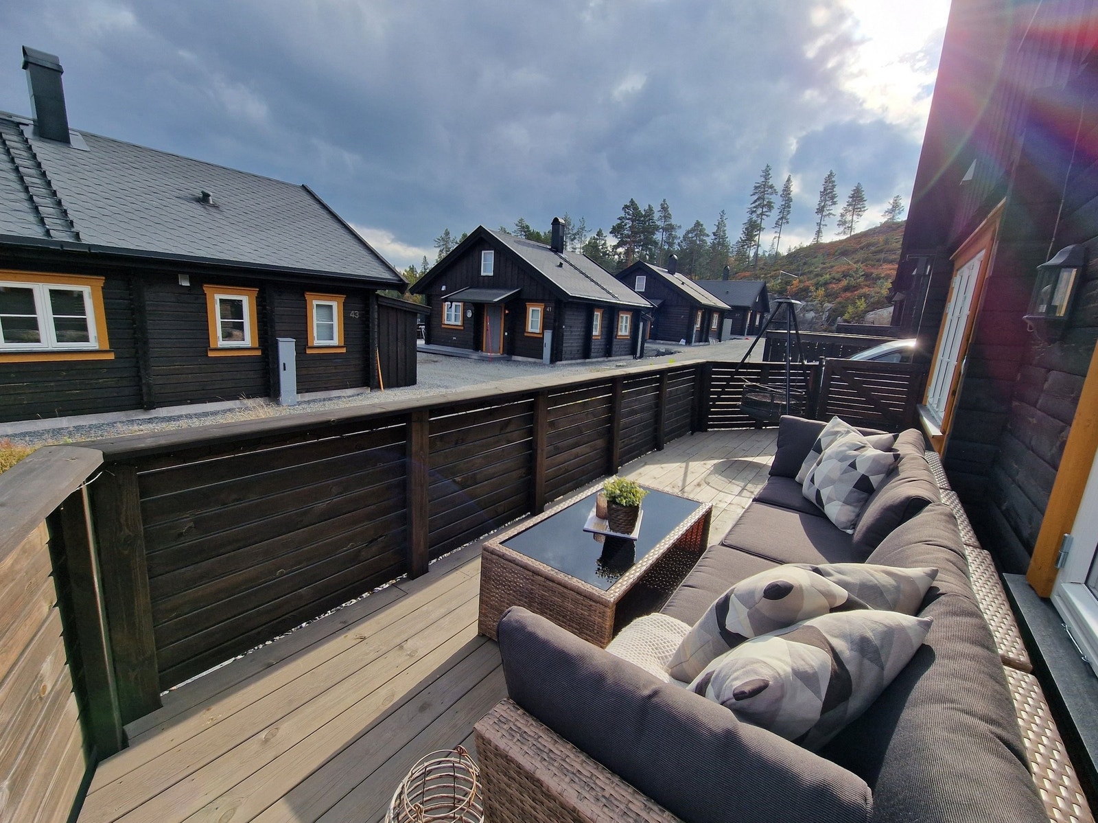 God plass til hyggelig sittegruppe. Galleribilde