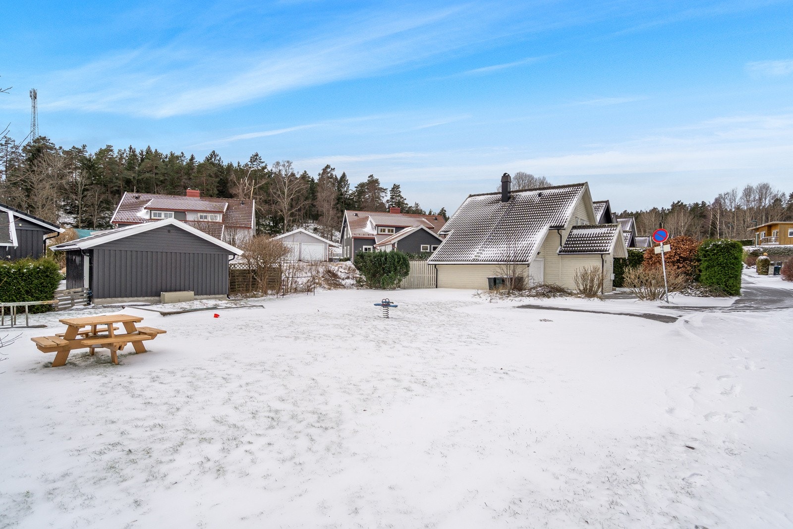 Områdebilde av lekeplassen like ved Galleribilde