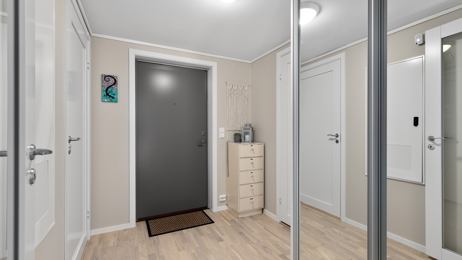 Gang med skyv
edørsgarderobe Galleribilde