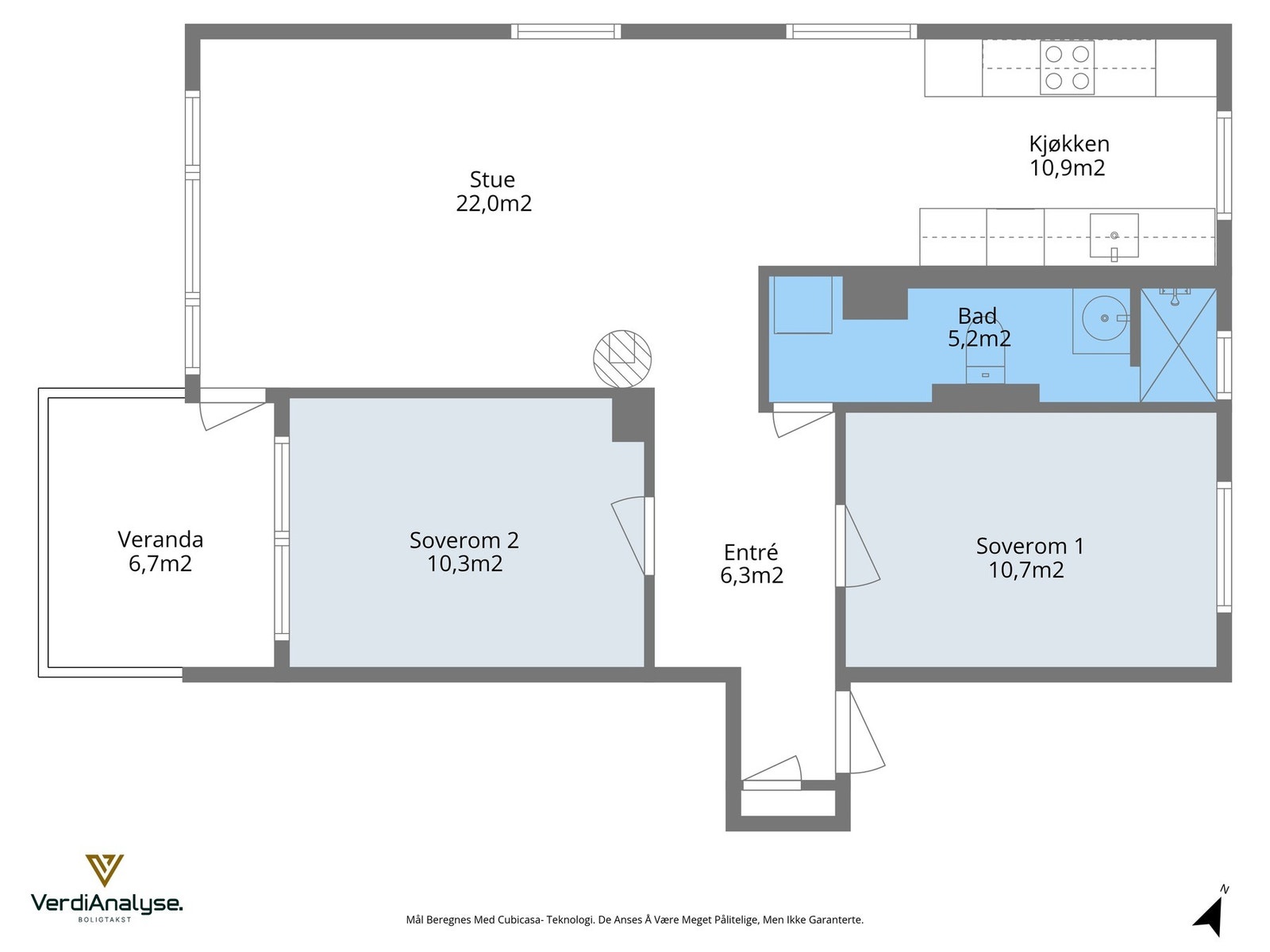 Planskisse. Galleribilde