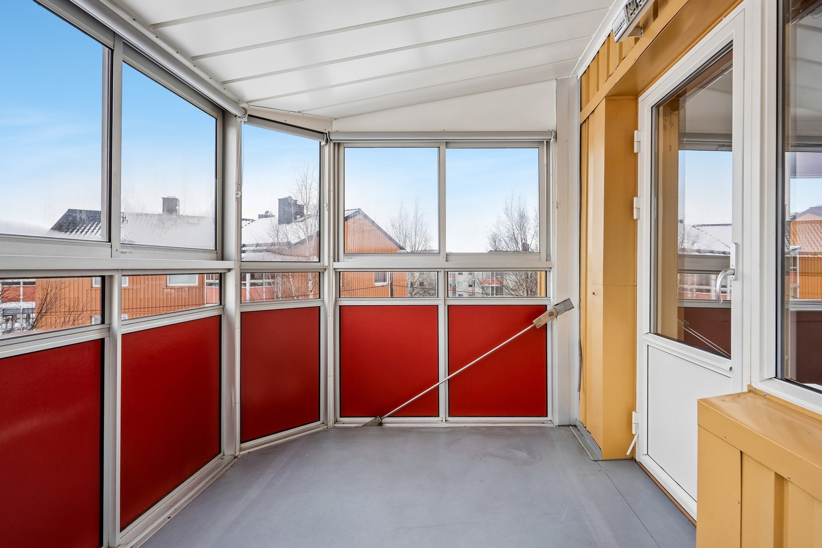 Her er det mulighet for å åpne vinduene Galleribilde