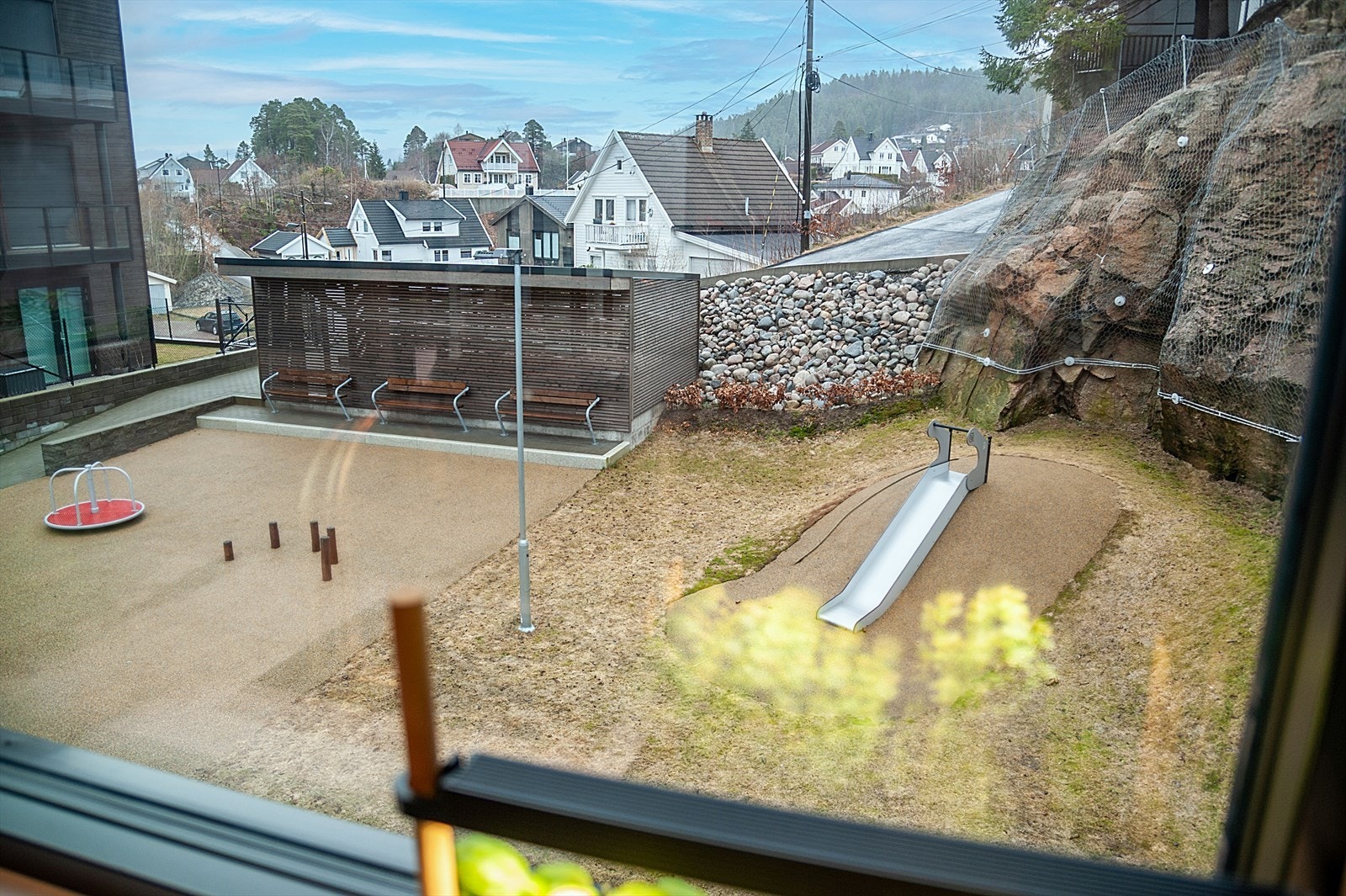 Utsikt fra kjøkken Galleribilde