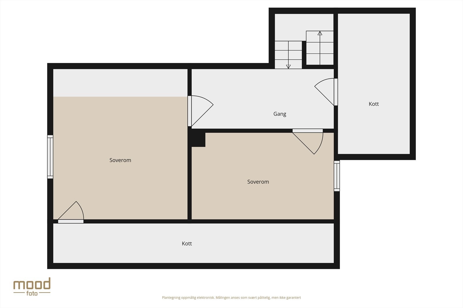 Plantegning loft. Galleribilde
