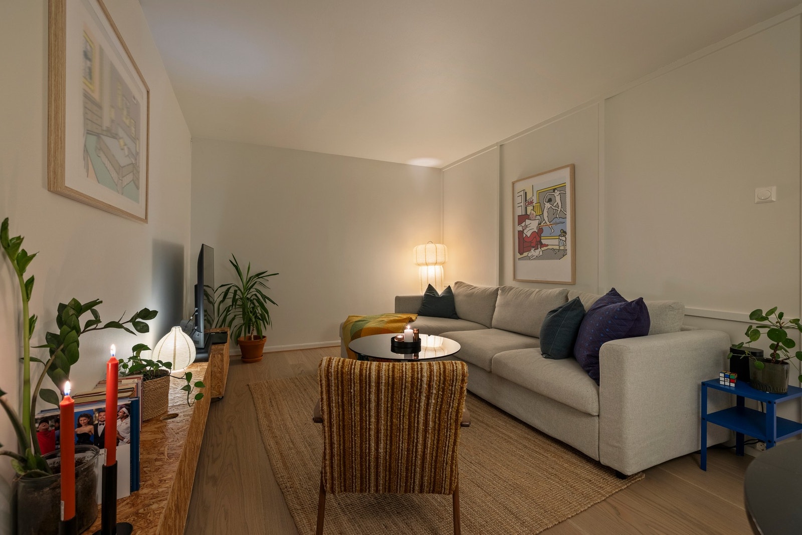 Lun kveldsstemning Galleribilde