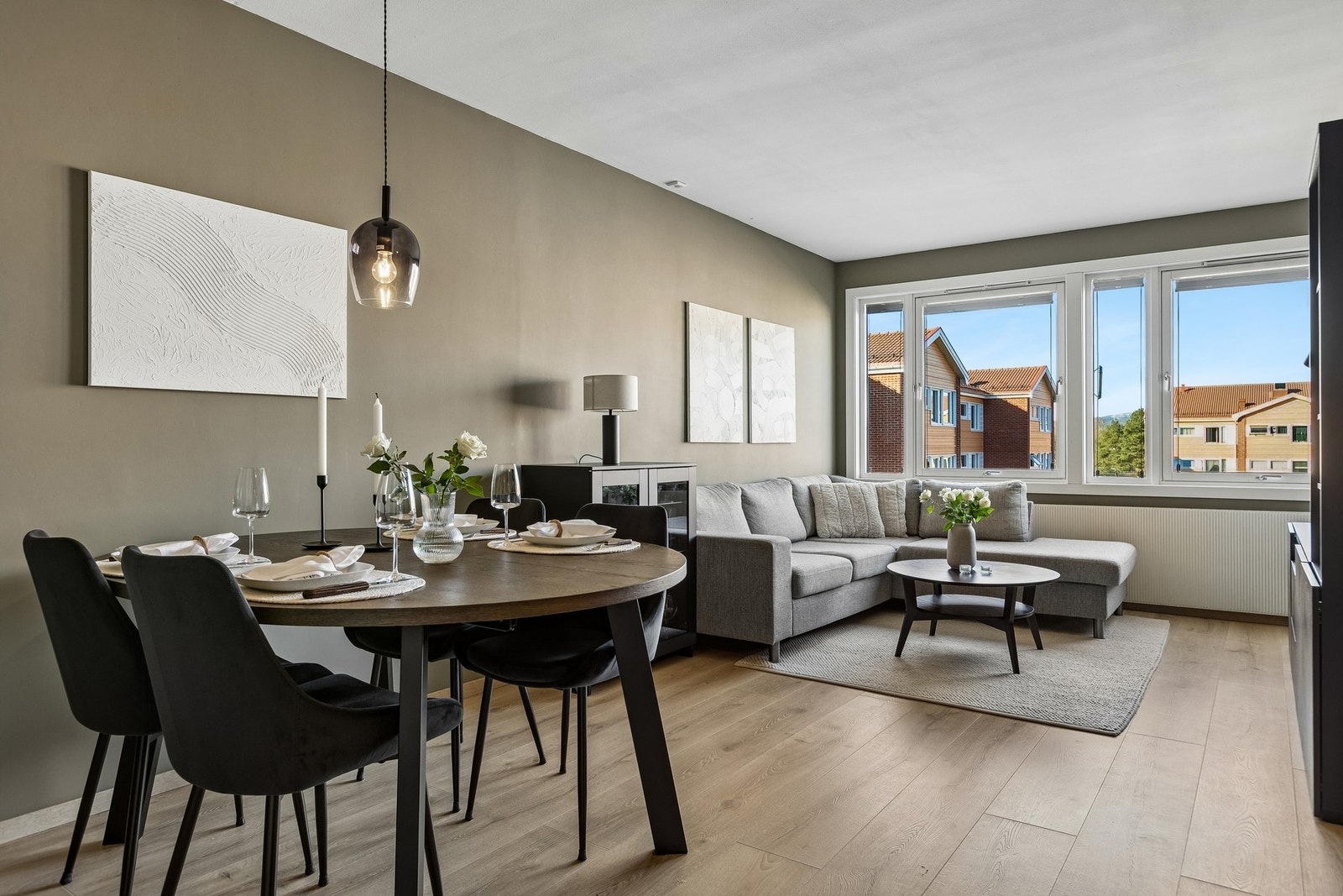 En flott og moderne 2-roms beliggende på attraktive Moholt. Galleribilde