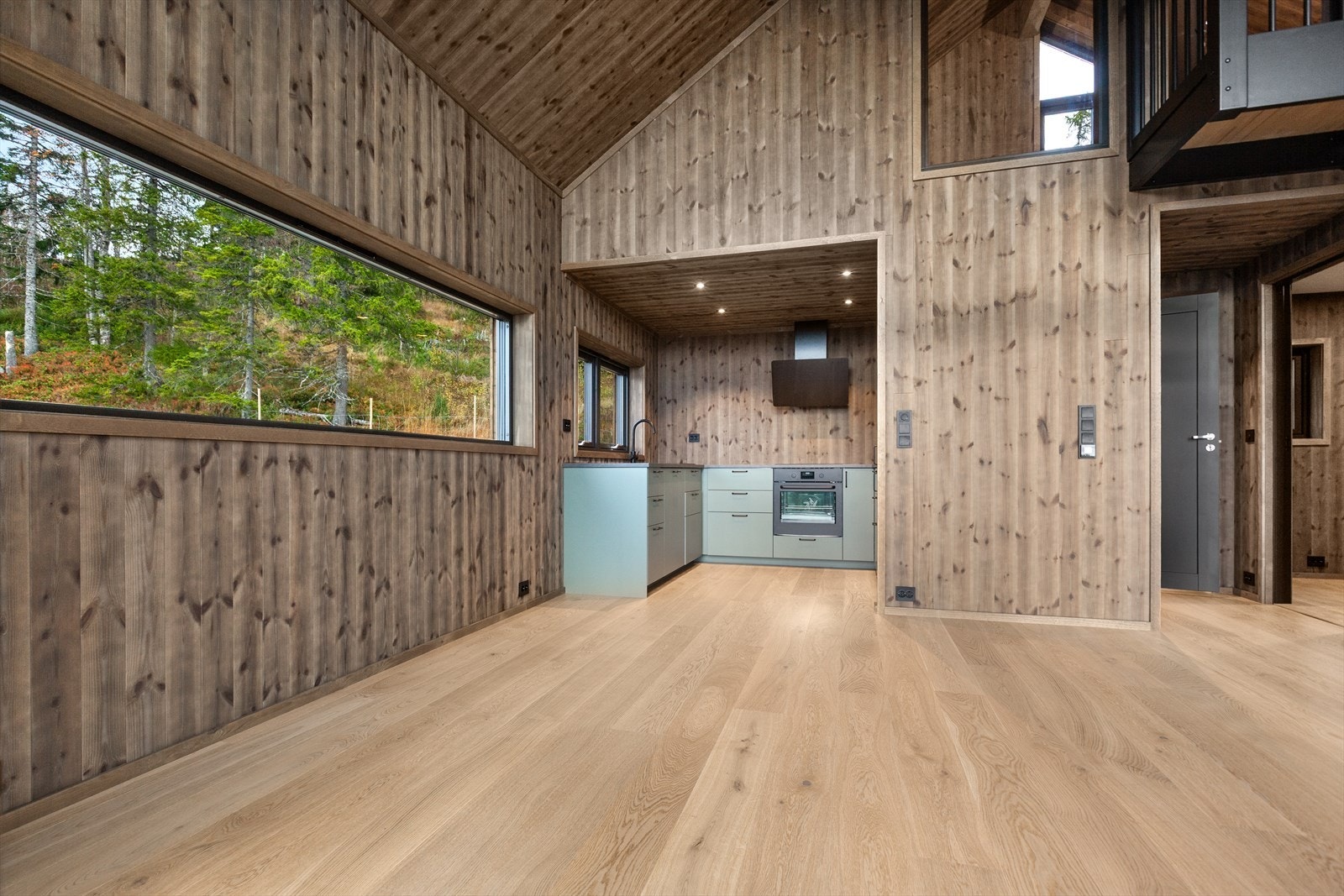 Her har man god plass til å etablere et hyggelig samlingspunkt for familie og venner. Galleribilde