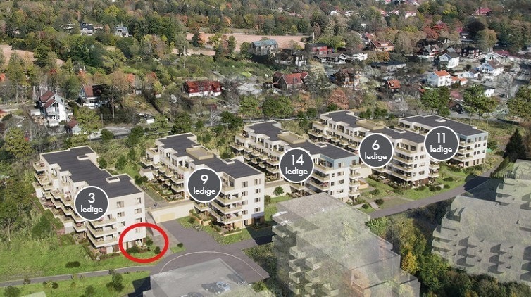 Kunstnerisk illustrasjon. Bilde lånt av Selvaag Bolig. Galleribilde