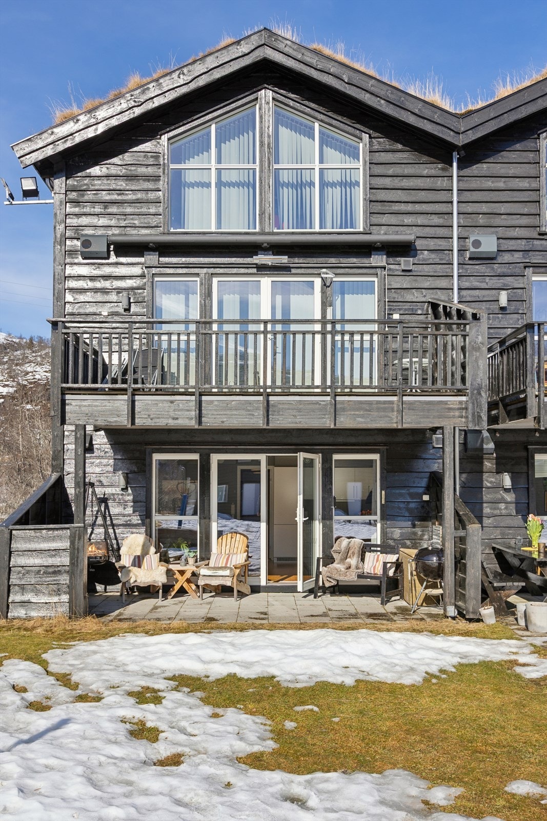 Koselig uteareal til stor glede på gode og varme sommerdager. Galleribilde