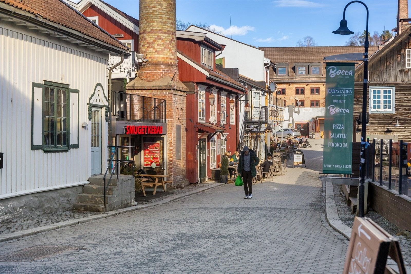 Her finner du et bredt utvalg av spisesteder, fra gastropuber som Heim til lokale favoritter. Galleribilde