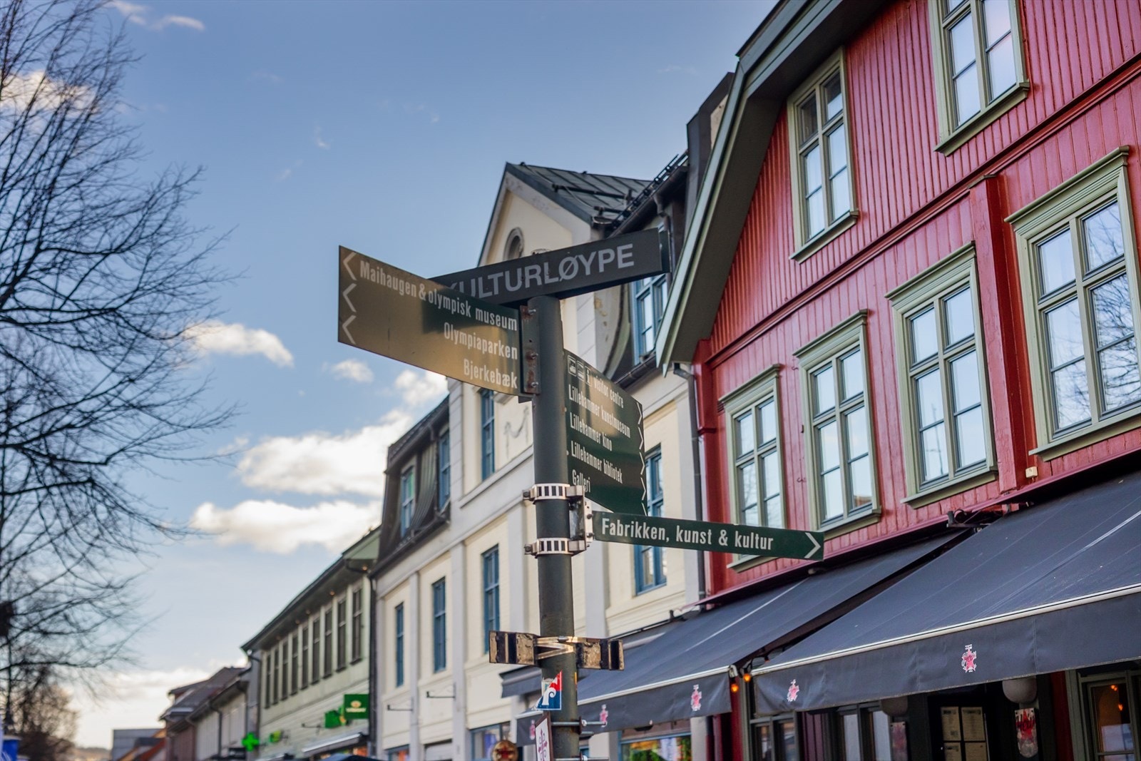 Som UNESCO City of Literature har Lillehammer et rikt kulturliv med blant annet kunstmuseum og litteraturfestival. Galleribilde
