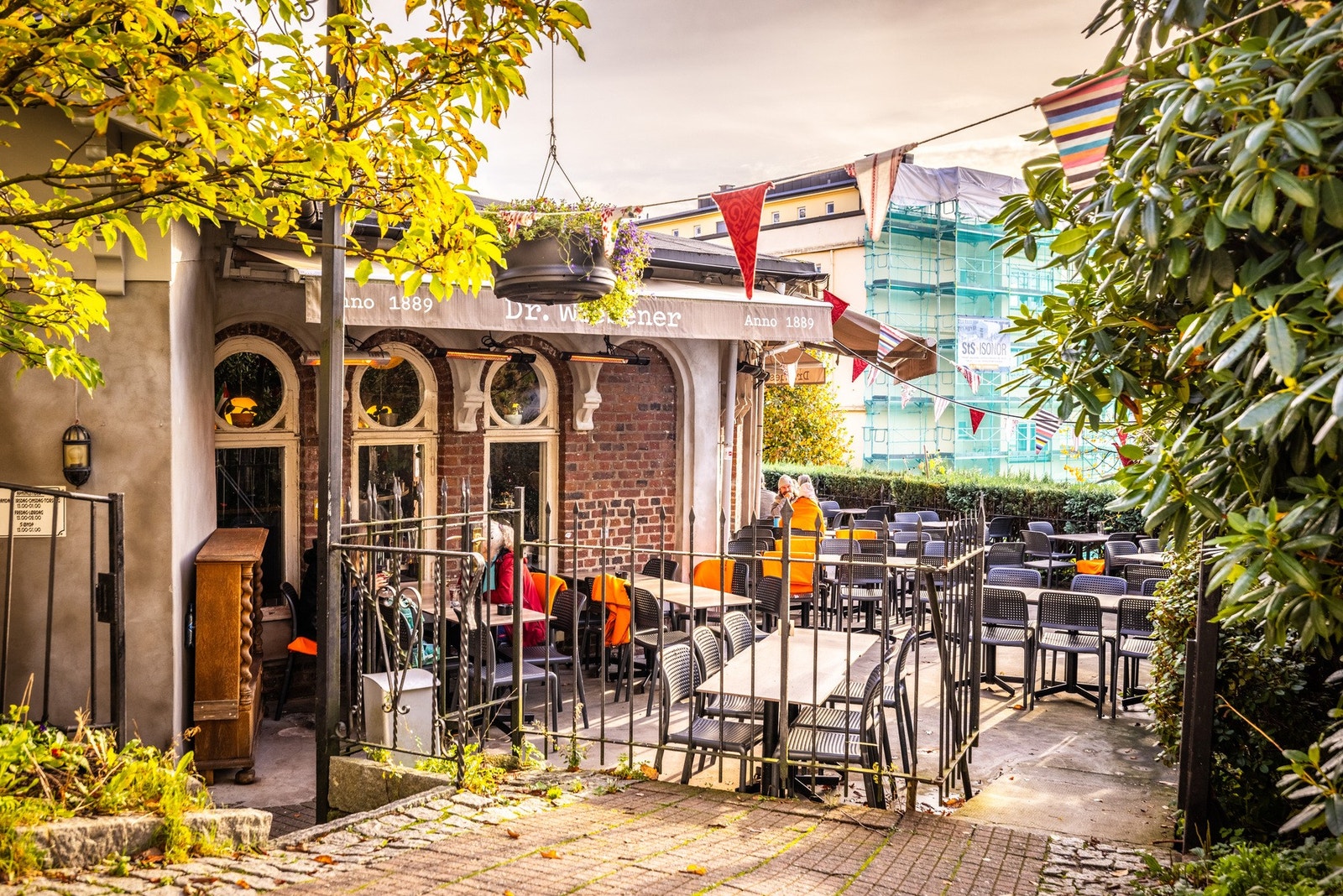 En populær pub i nabolaget Galleribilde