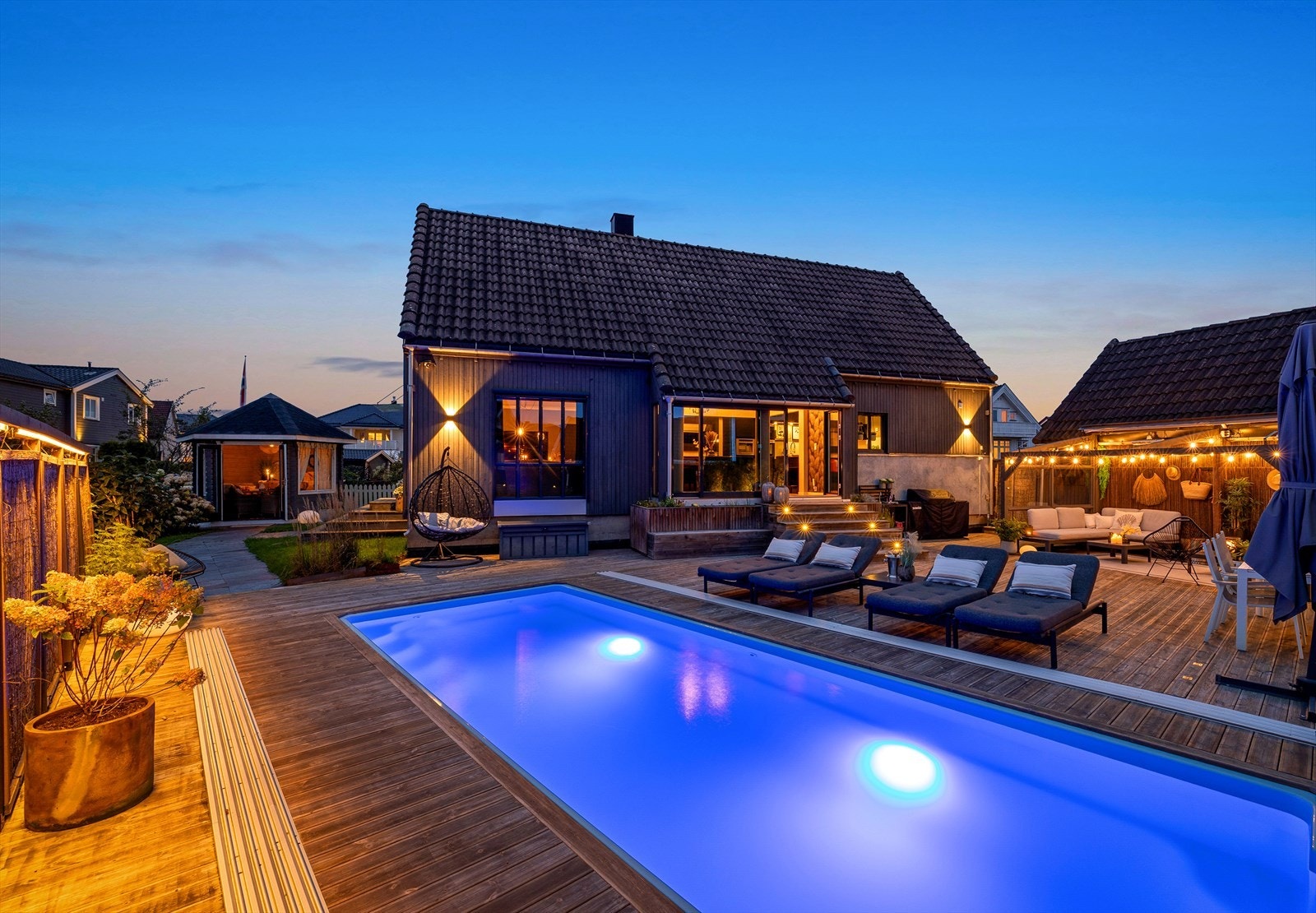 Stian Berglund v/ Notar Romerike har gleden av å presentere K.M. Nordangers vei 3.
Foto: Foto by Helene. Galleribilde