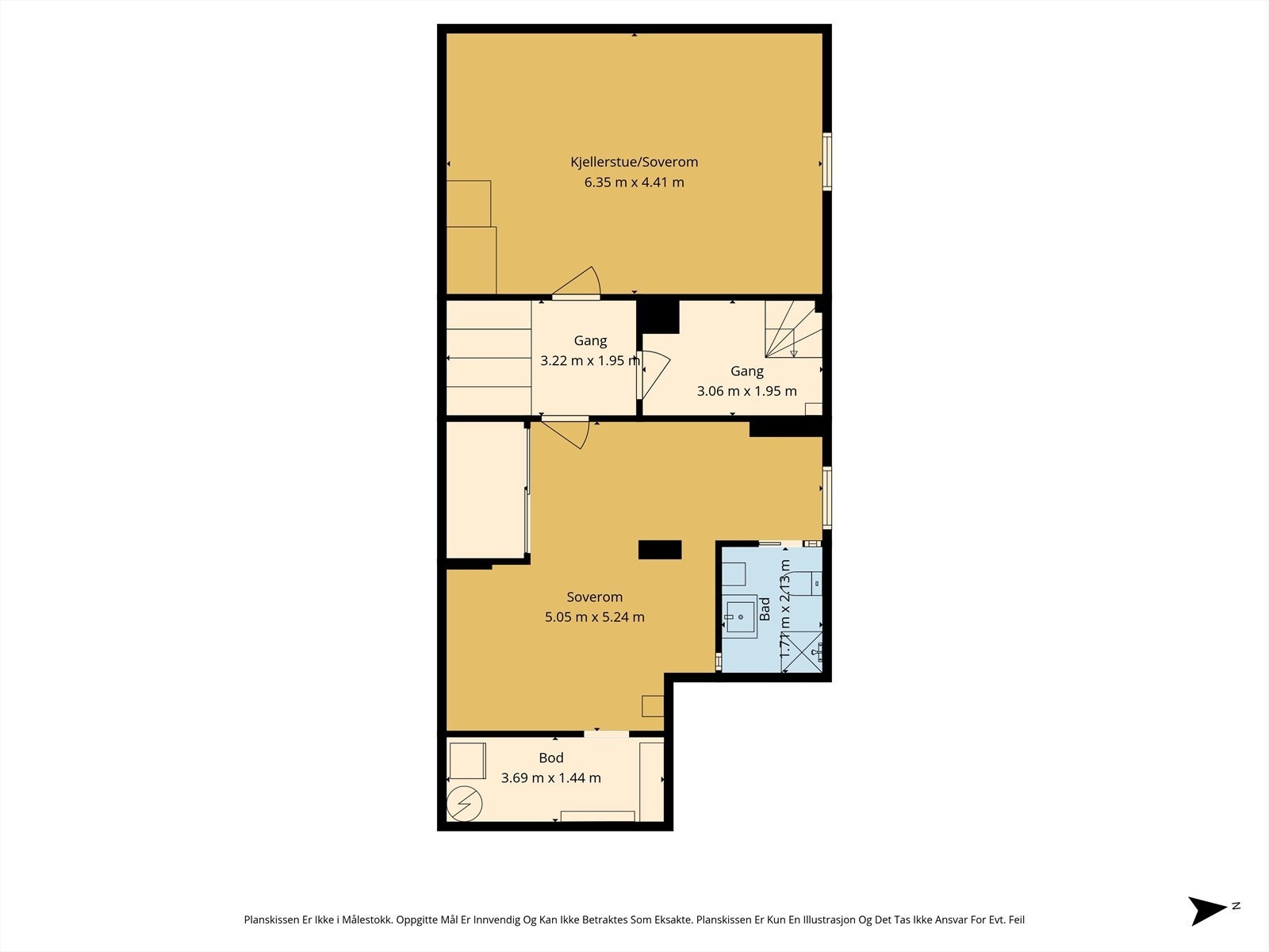 Kjelleretasje Galleribilde