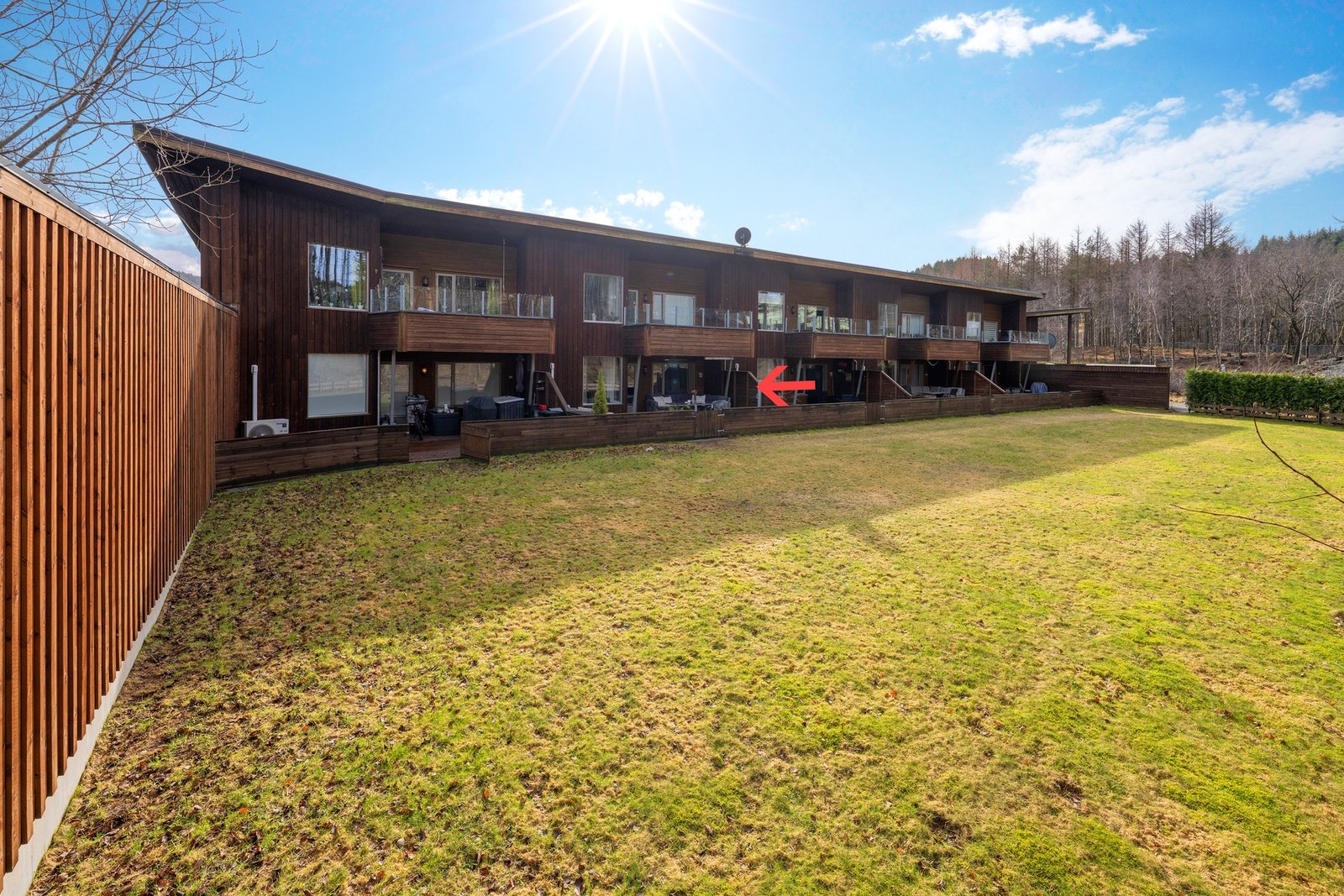 Utmerket plassert leilighet med herlig felleshage Galleribilde