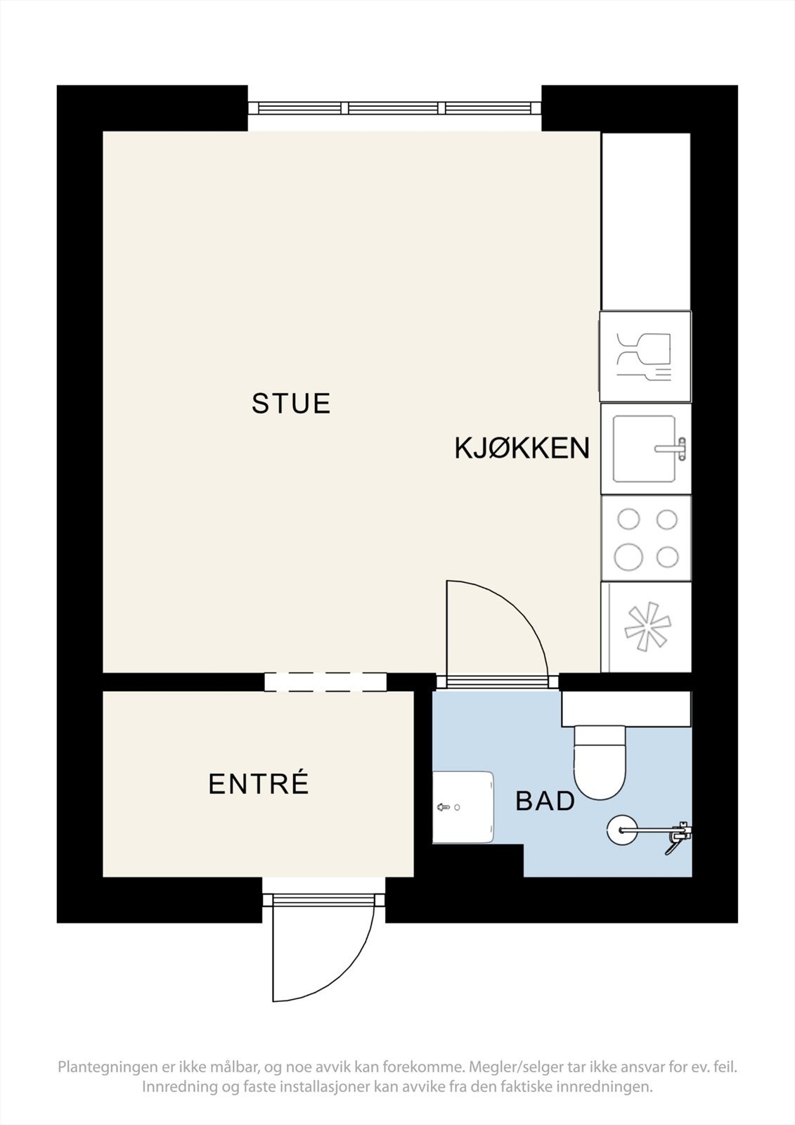 Plantegning. Galleribilde