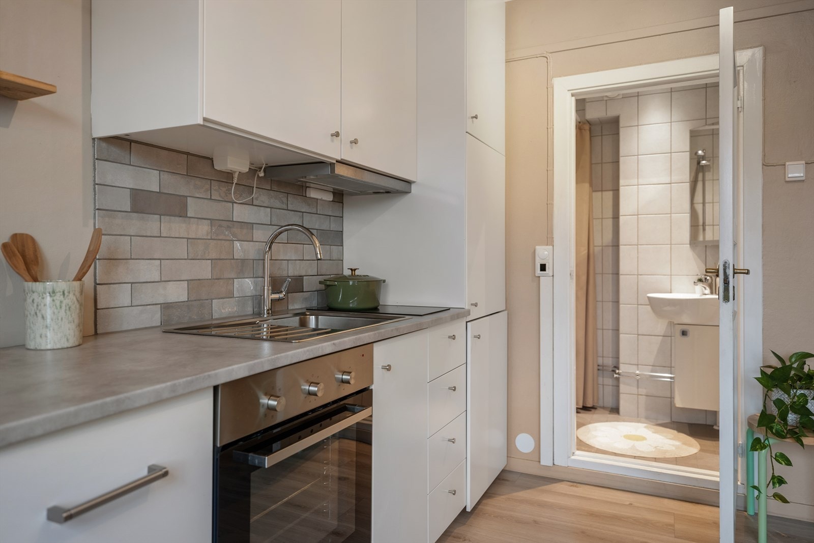 Kjøkken. Galleribilde