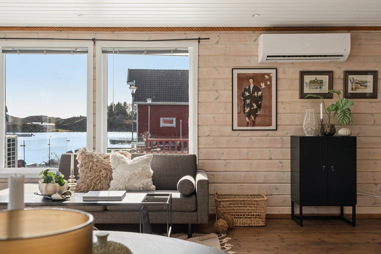 Fantastisk utsikt fra stuen Galleribilde