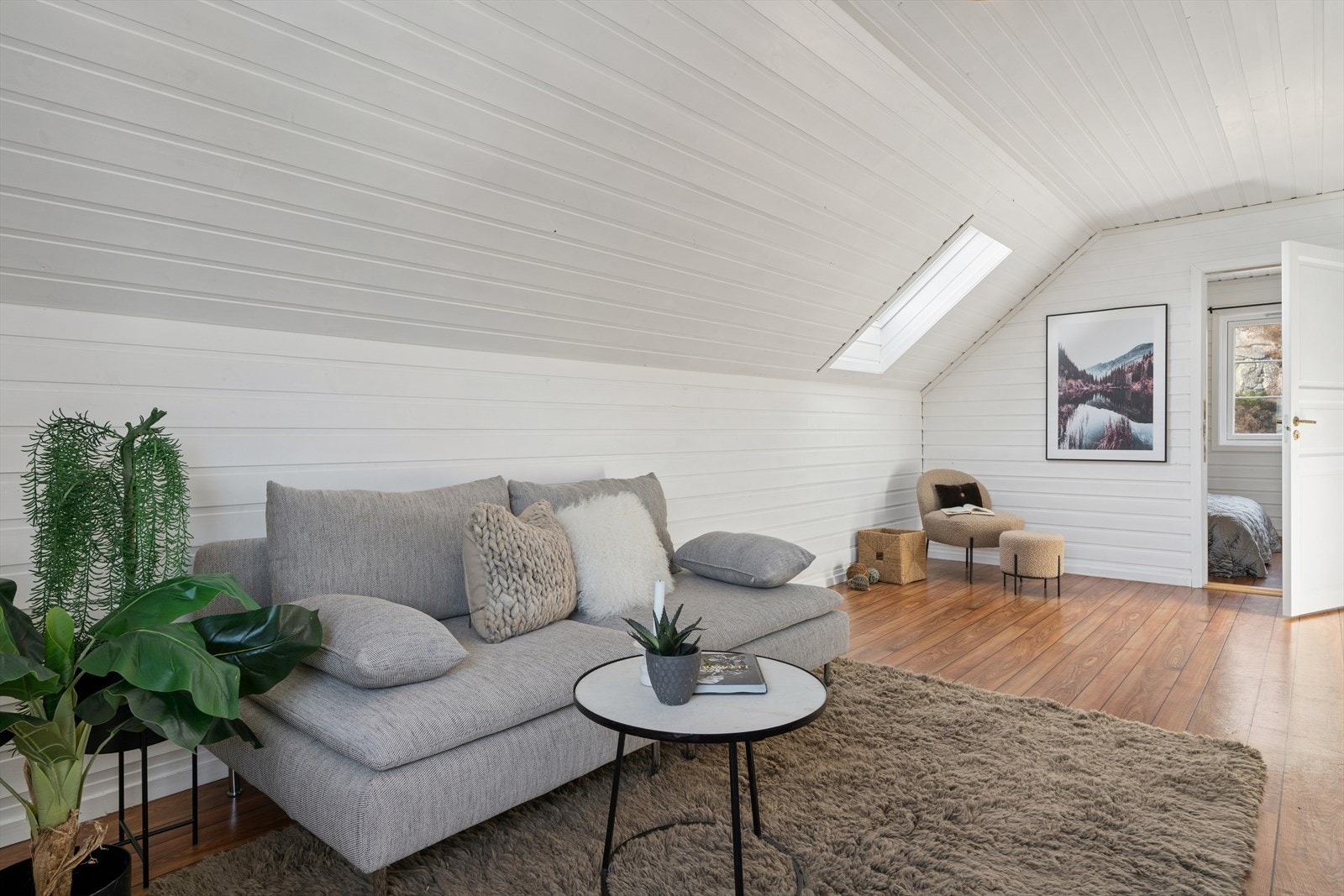 Loftstue Galleribilde