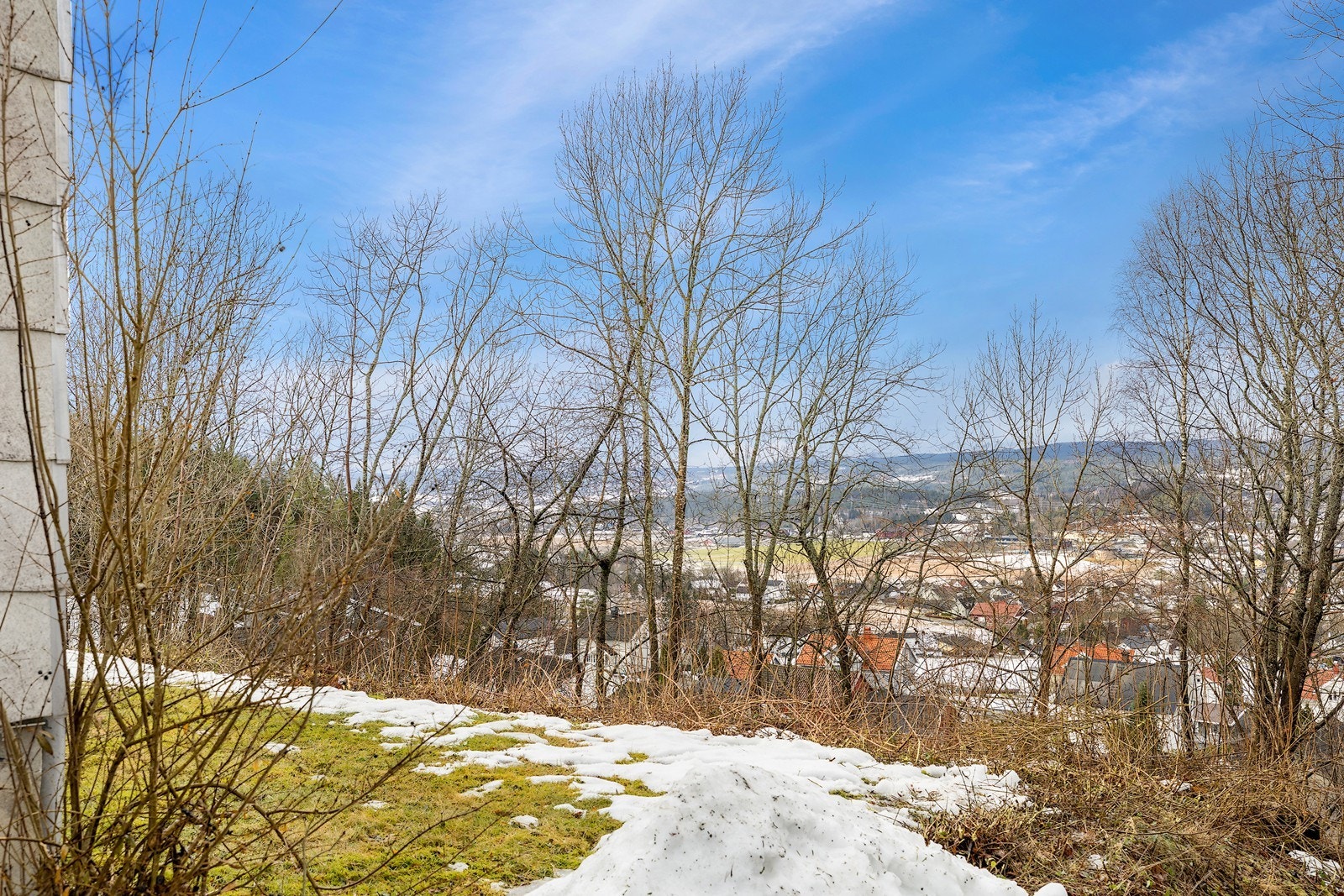 Her ser man mot knuten/Kongsberg. Galleribilde