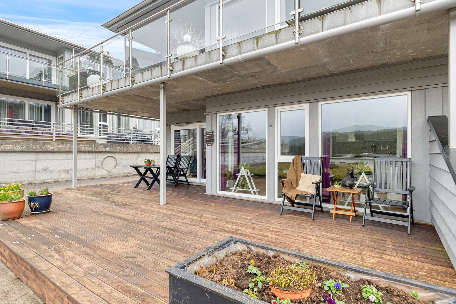 Her kan man nyte fine soldager med venner og familie Galleribilde