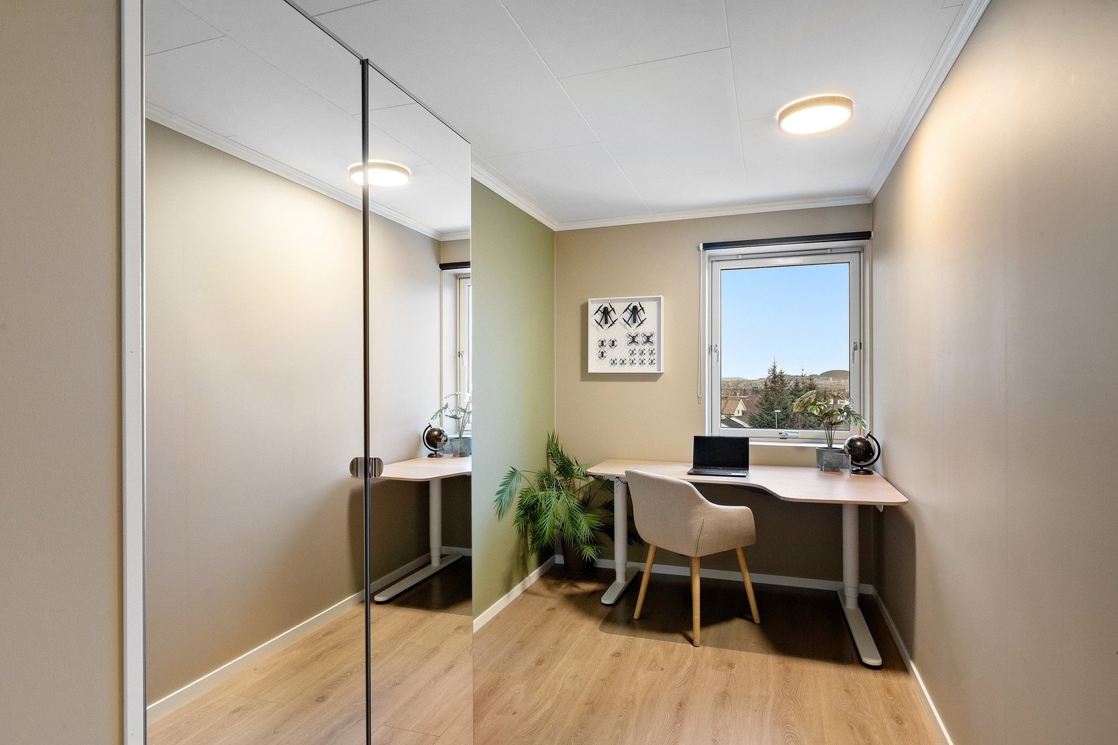 Det andre soverommet er på 7,6 kvm Galleribilde